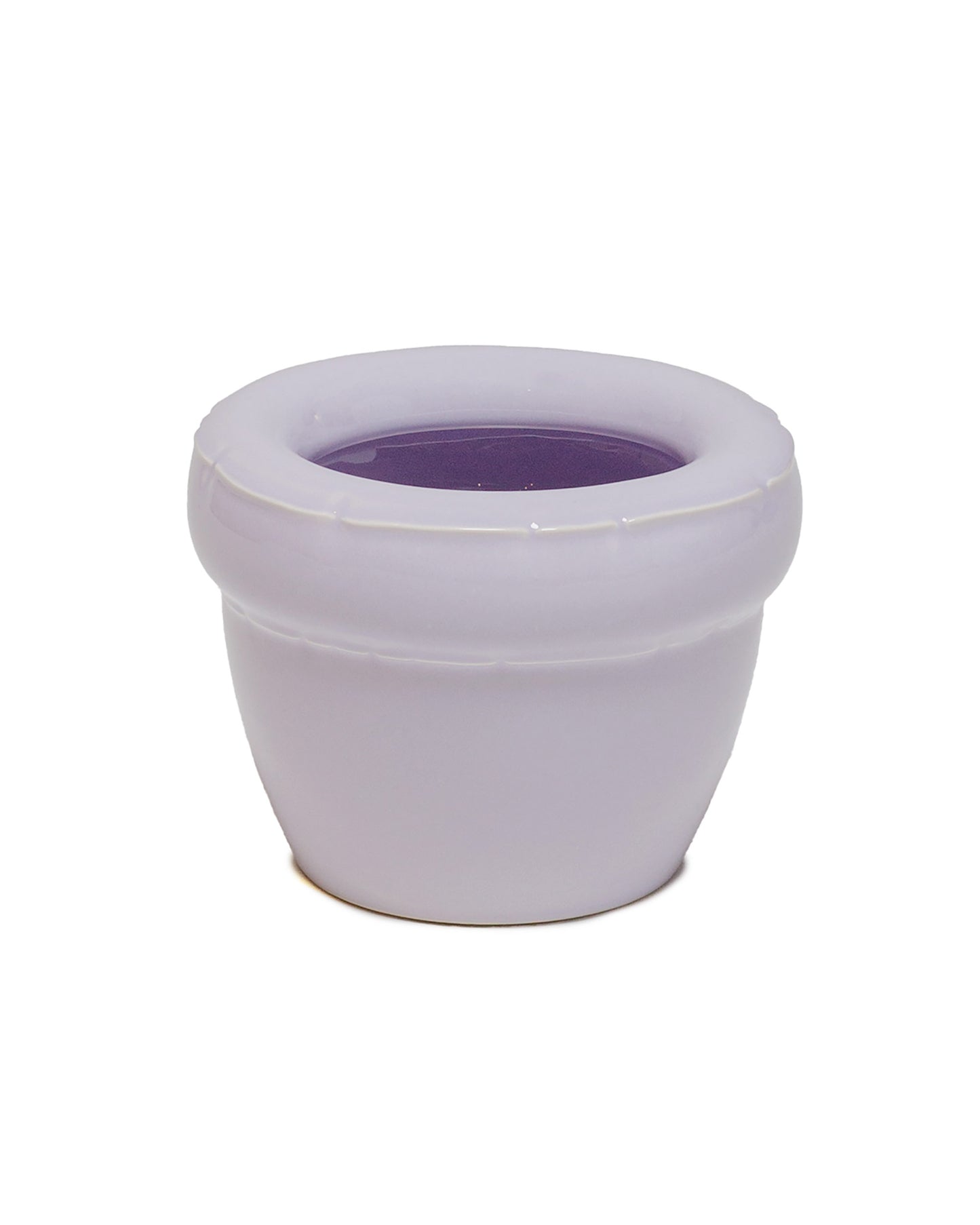 Home Studyo Small Planter 'Louis' Lila Gloss close