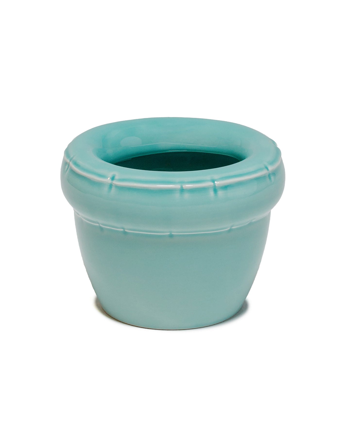 Home Studyo Small Planter 'Louis' Mint Gloss close