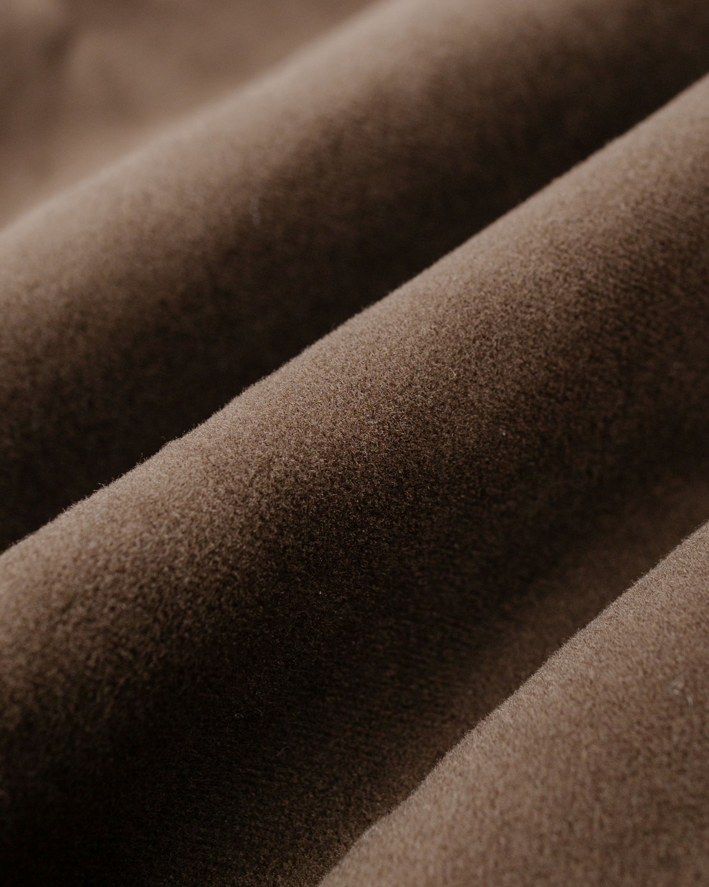 James Coward Signal Shirt Dark Brown Cotton Moleskin