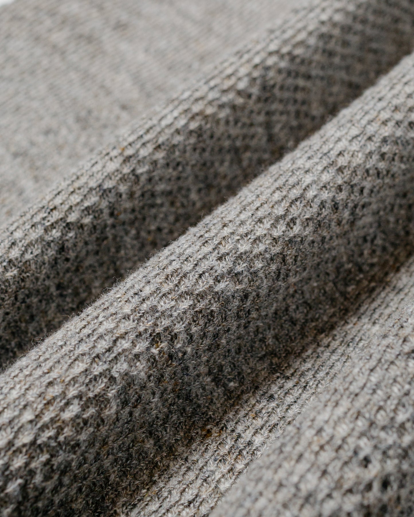 Lady White Co. Raglan Thermal Grey Melange