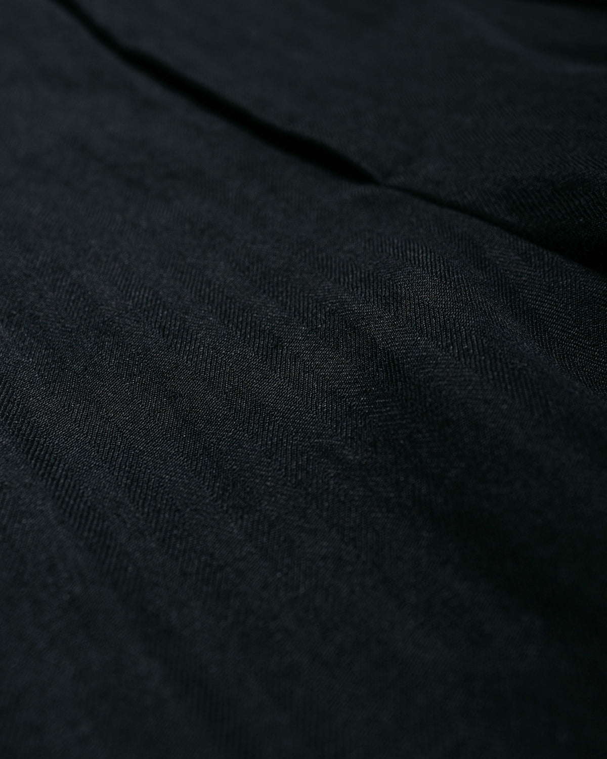 Lea Boberg FP Trousers Japanese Herringbone Black