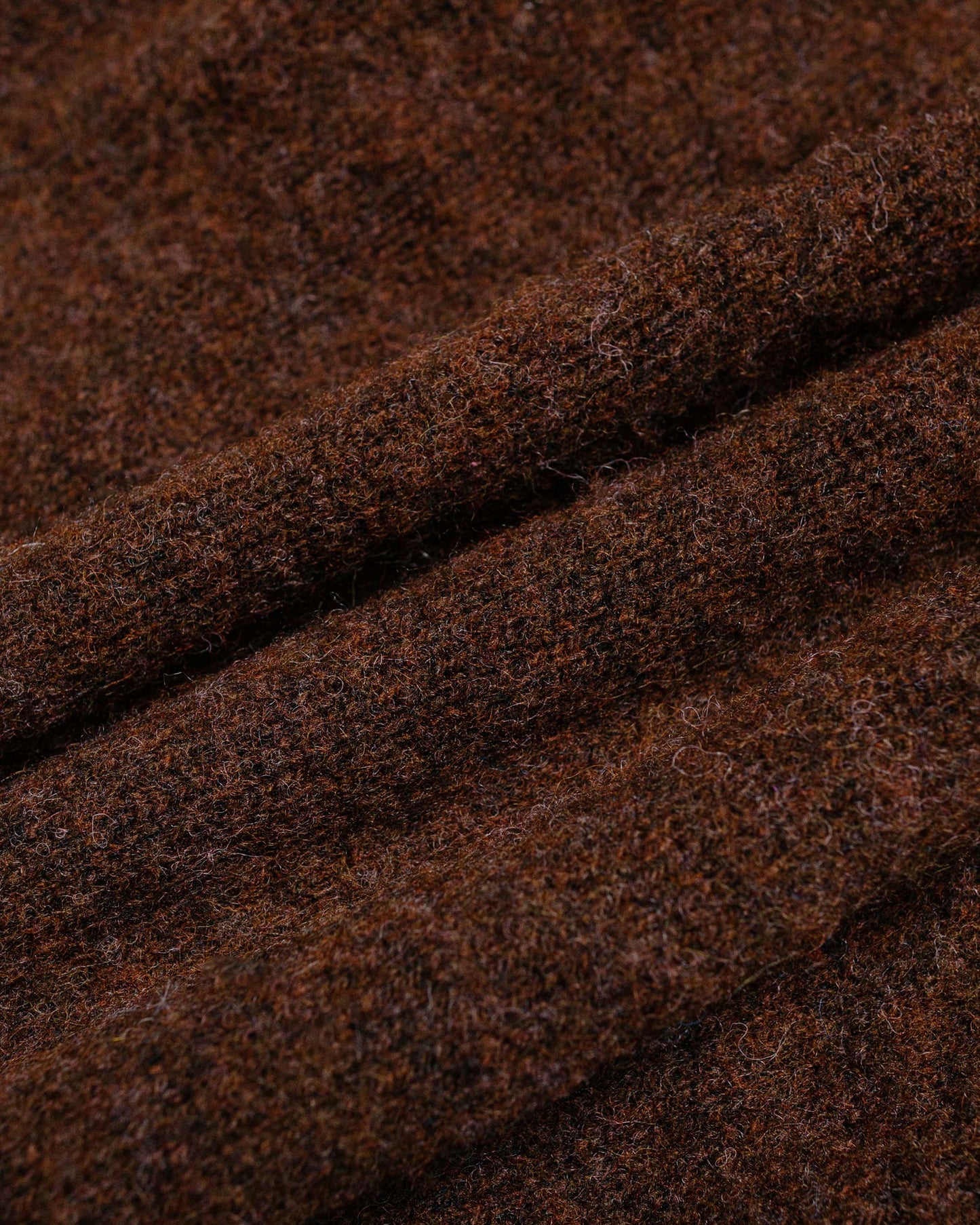 Lost & Found Shaggy Sweater Coffee fabric