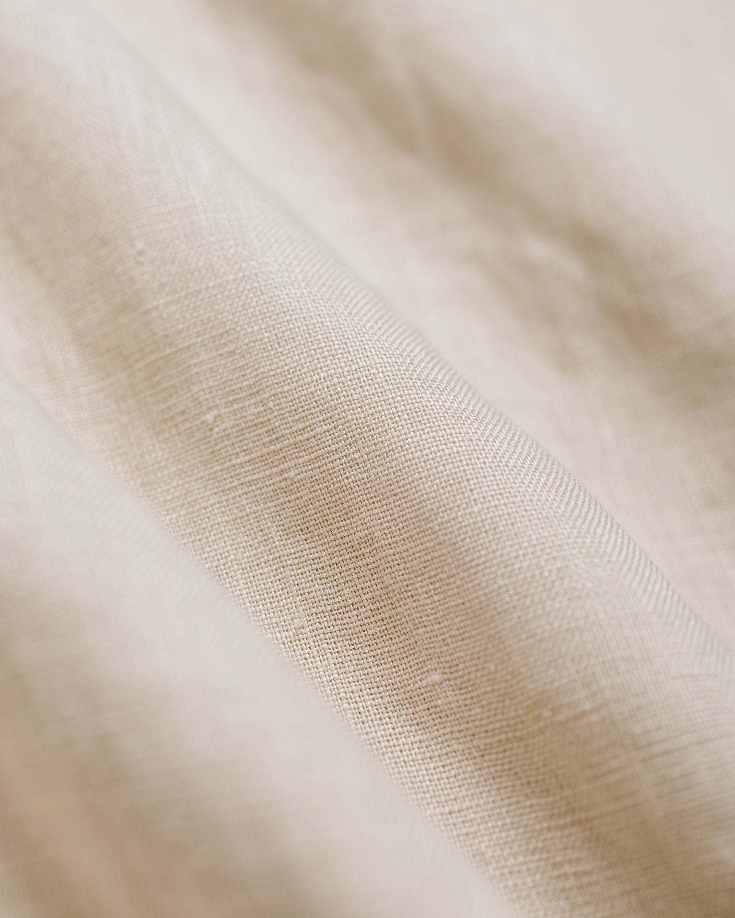 MARKAWARE Double Pleated Easy Trousers Hemp Shirting Taupe