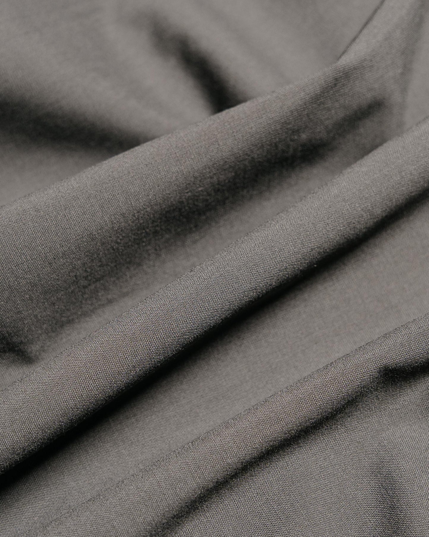 MARKAWARE Pullover Sport Shirt Wool Typewriter Charcoal fabric