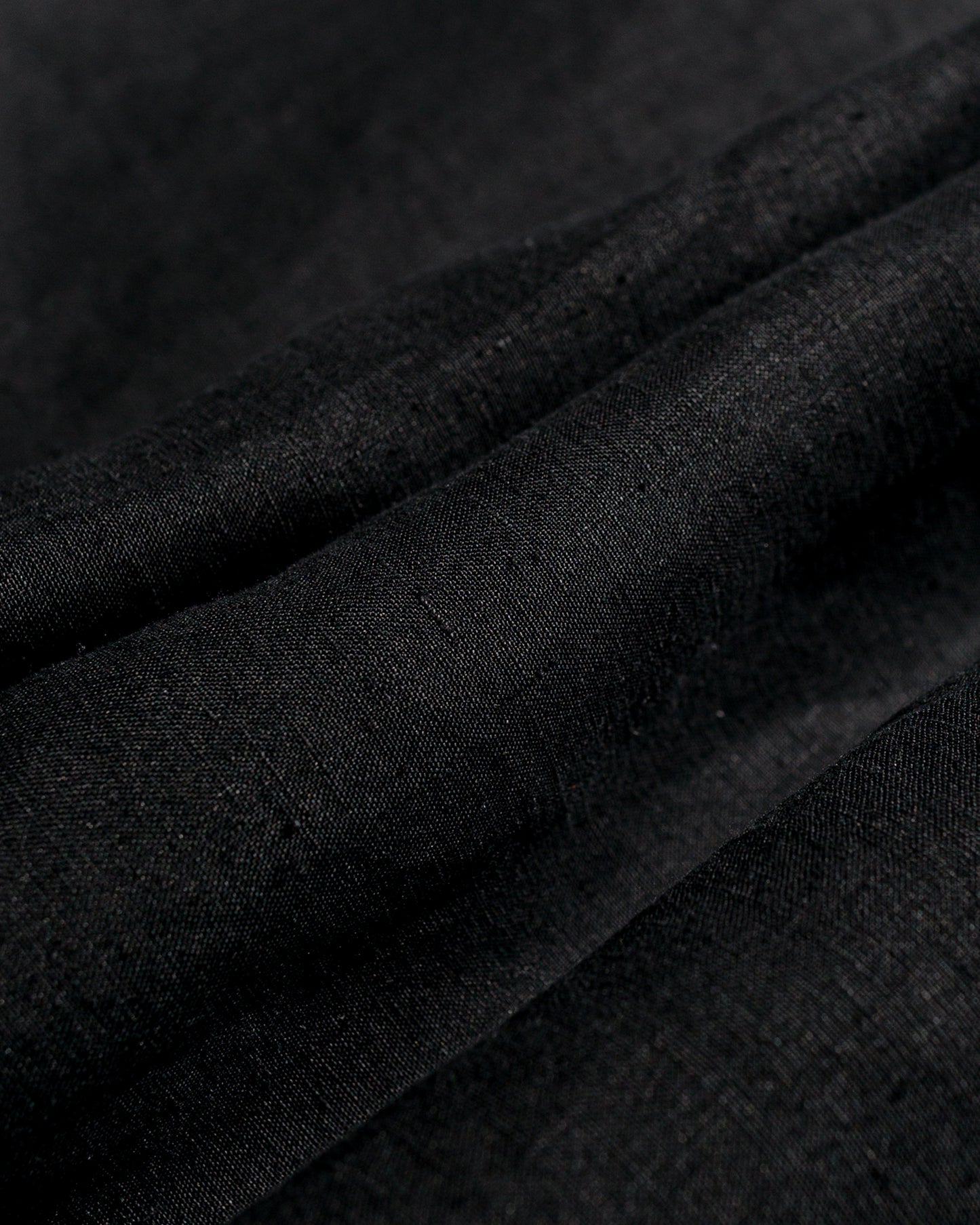 MARKAWARE Utility Shirt 80/1 Hemp Typewriter-Cloth Black