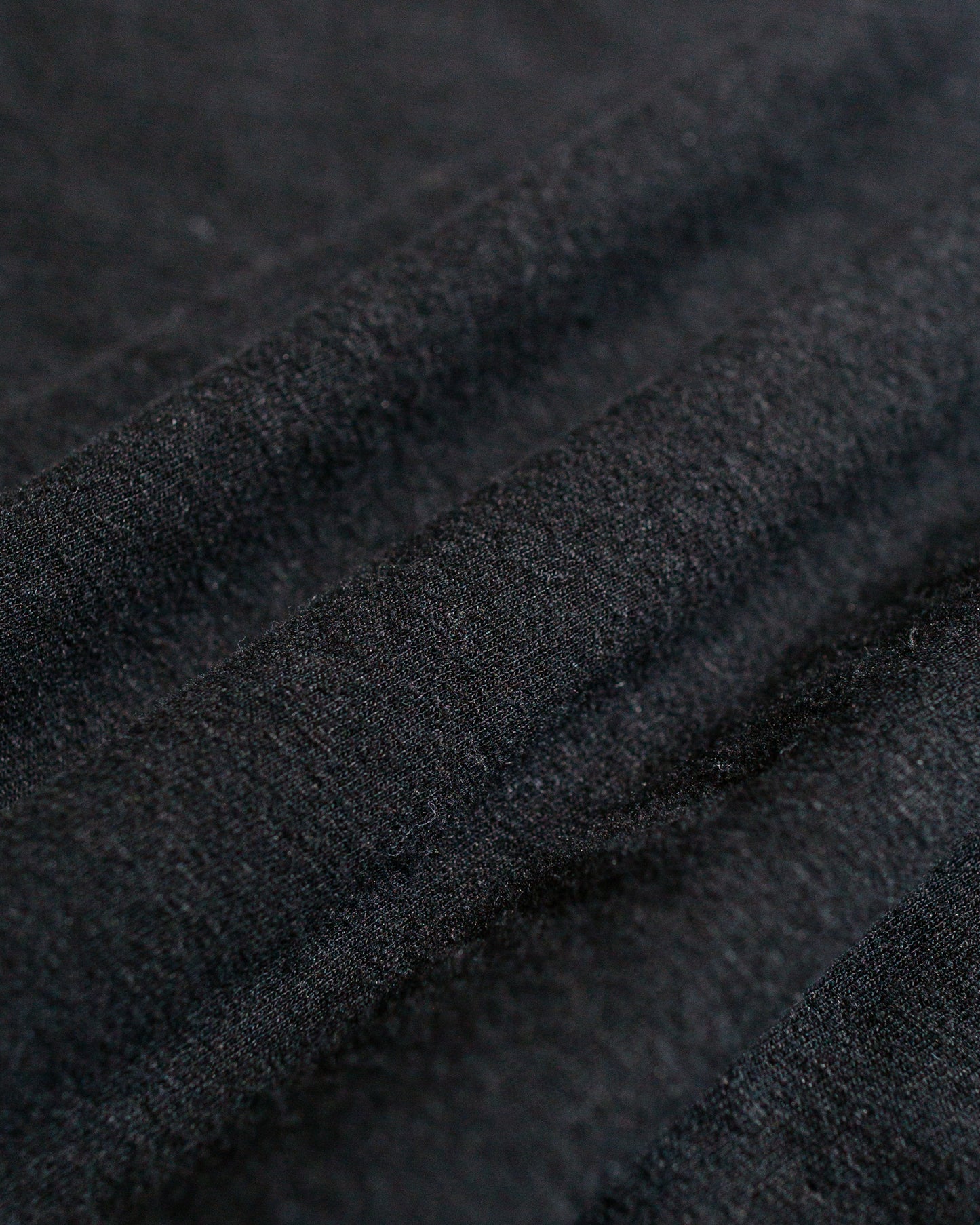 MHL Simple T-Shirt Organic Cotton Linen Jersey Black