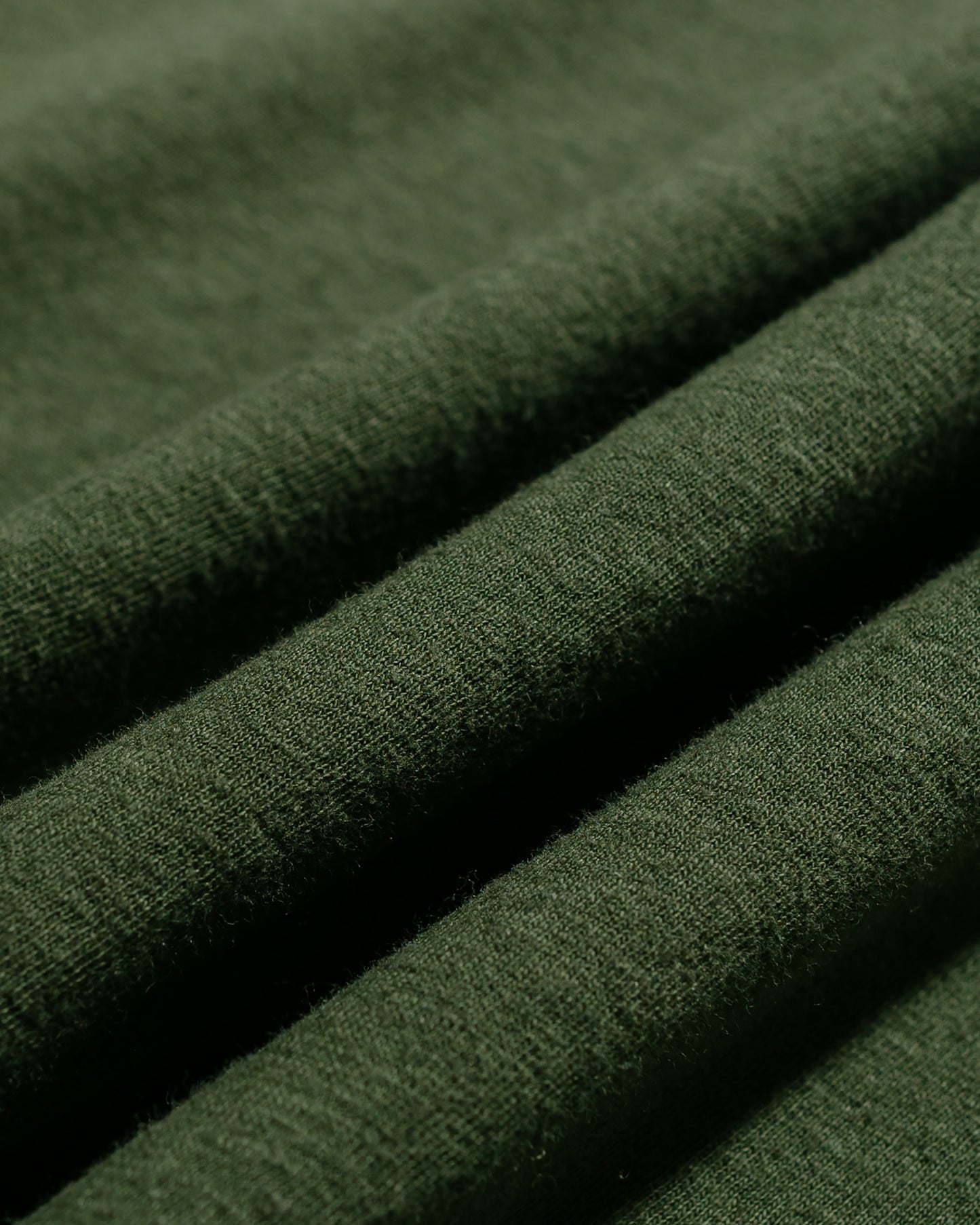 MHL Simple T-Shirt Organic Cotton Linen Jersey Grass