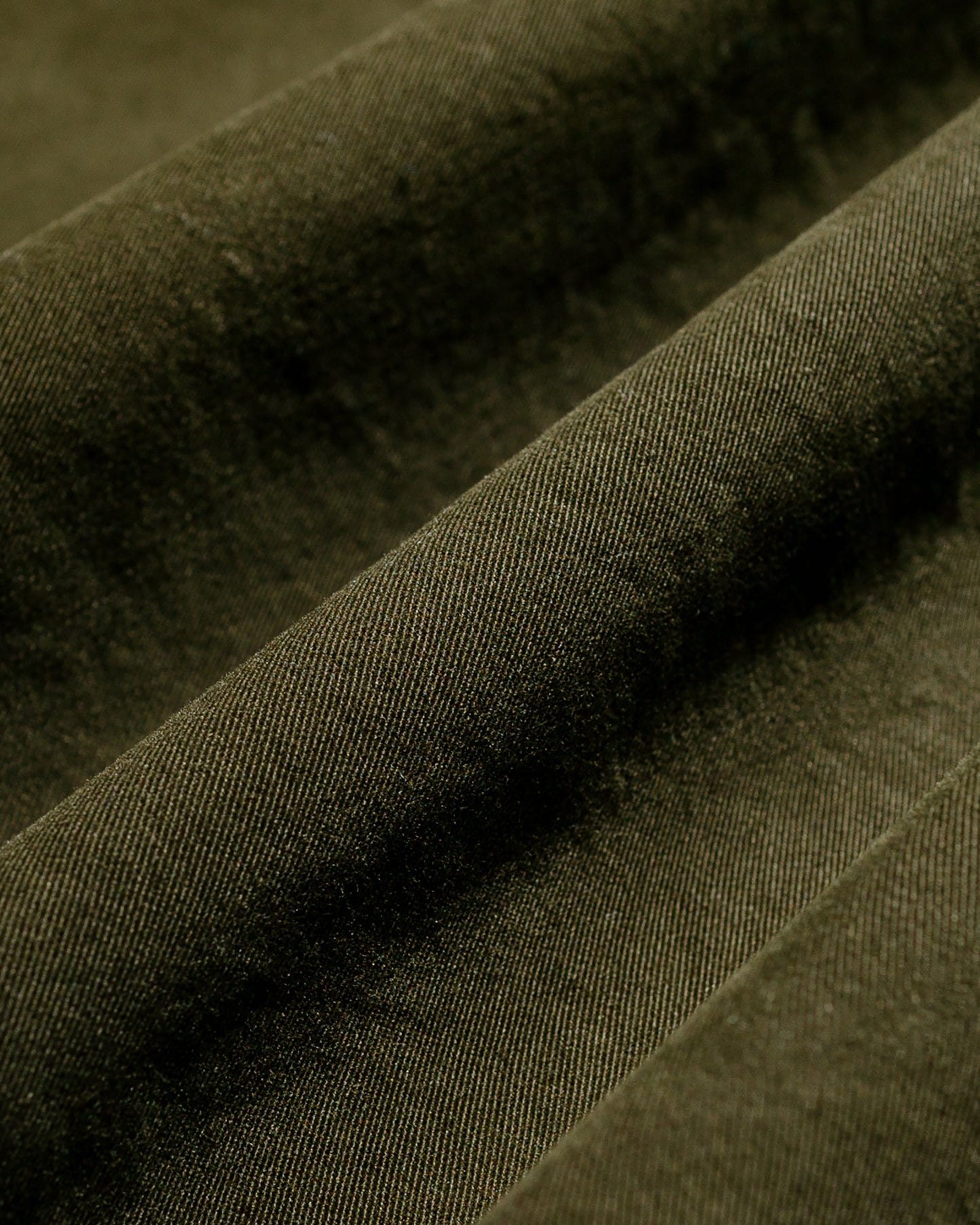 MHL Storm Flap Shirt Brushed Cotton Twill Seaweed