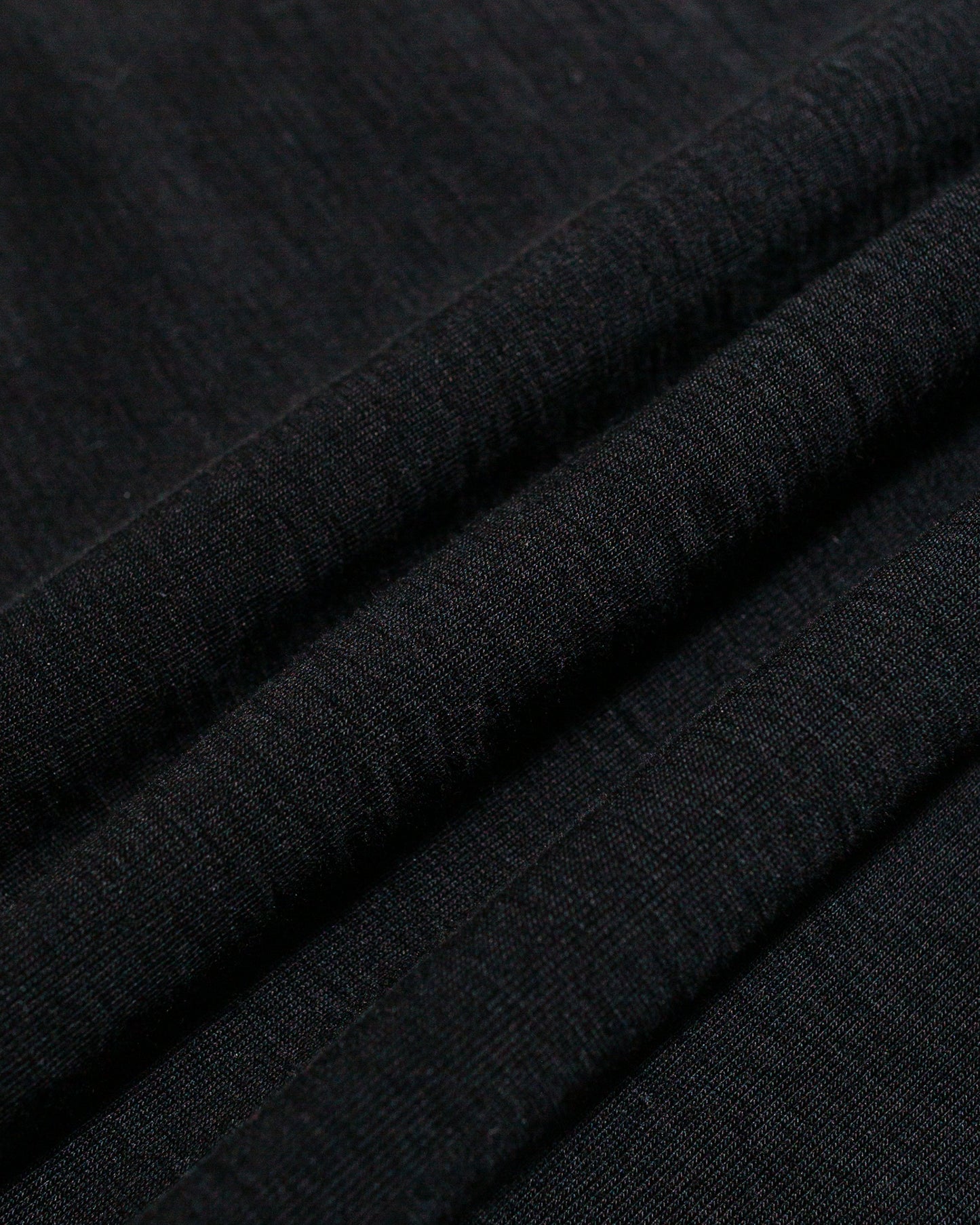 Merz B. Schwanen 1950s Loopwheeled T-Shirt Deep Black