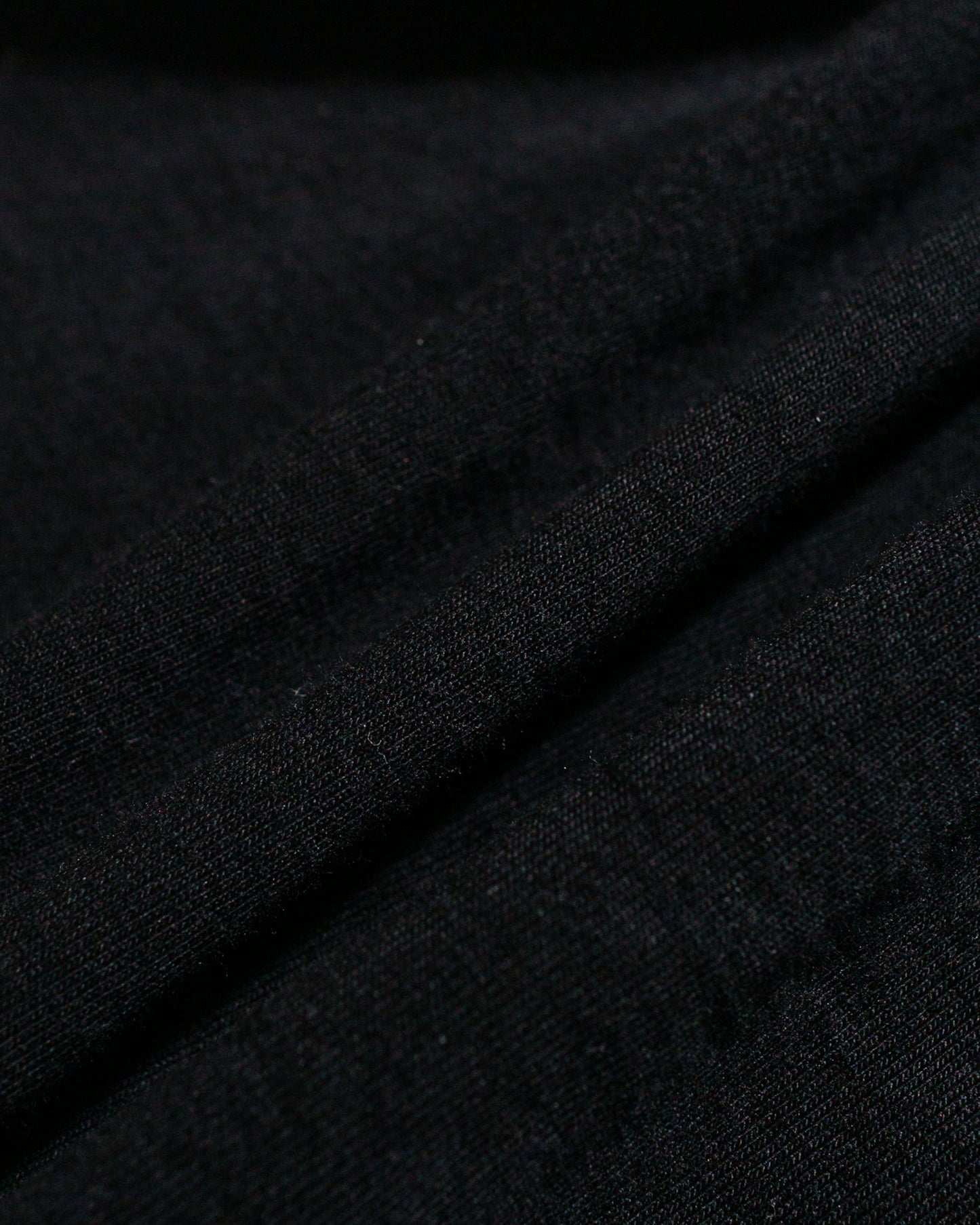 Merz B. Schwanen 215 Loopwheeled T-Shirt Deep Black