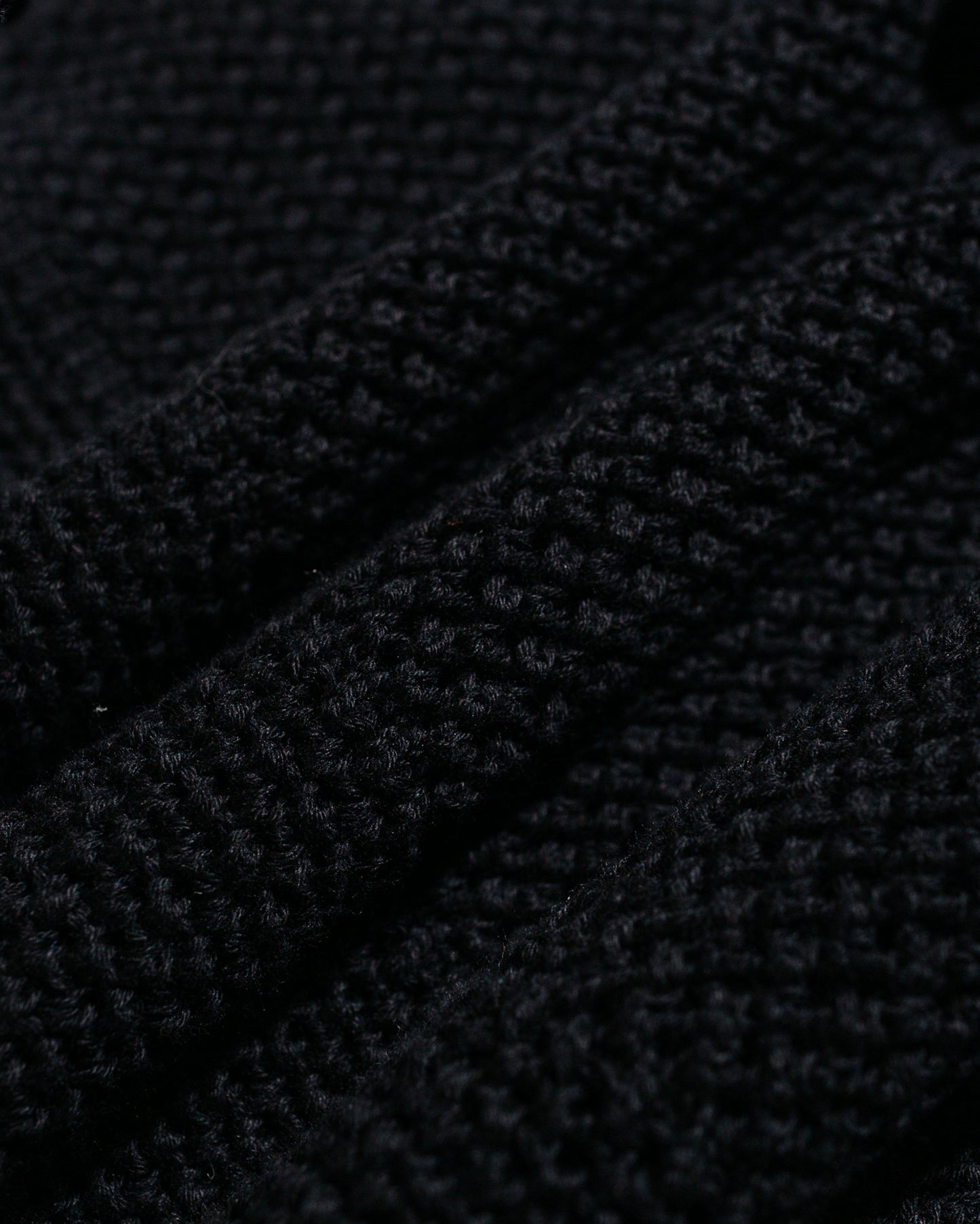 Merz B. Schwanen KNITSHIRT01 Crochet Shirt Deep Black