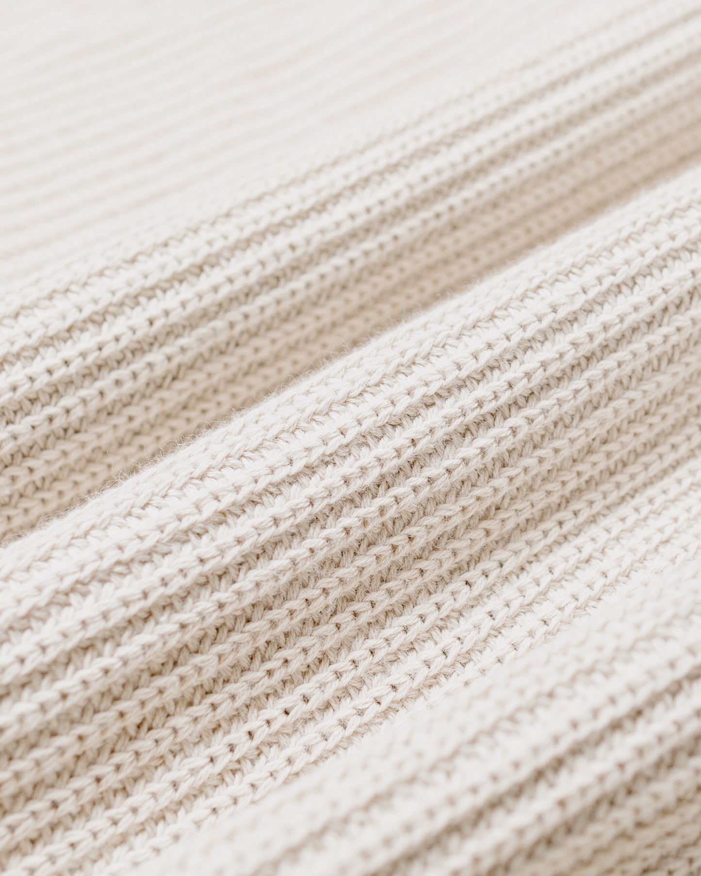 Merz B. Schwanen KNITSHIRT05 Ribbed Knitshirt Sand