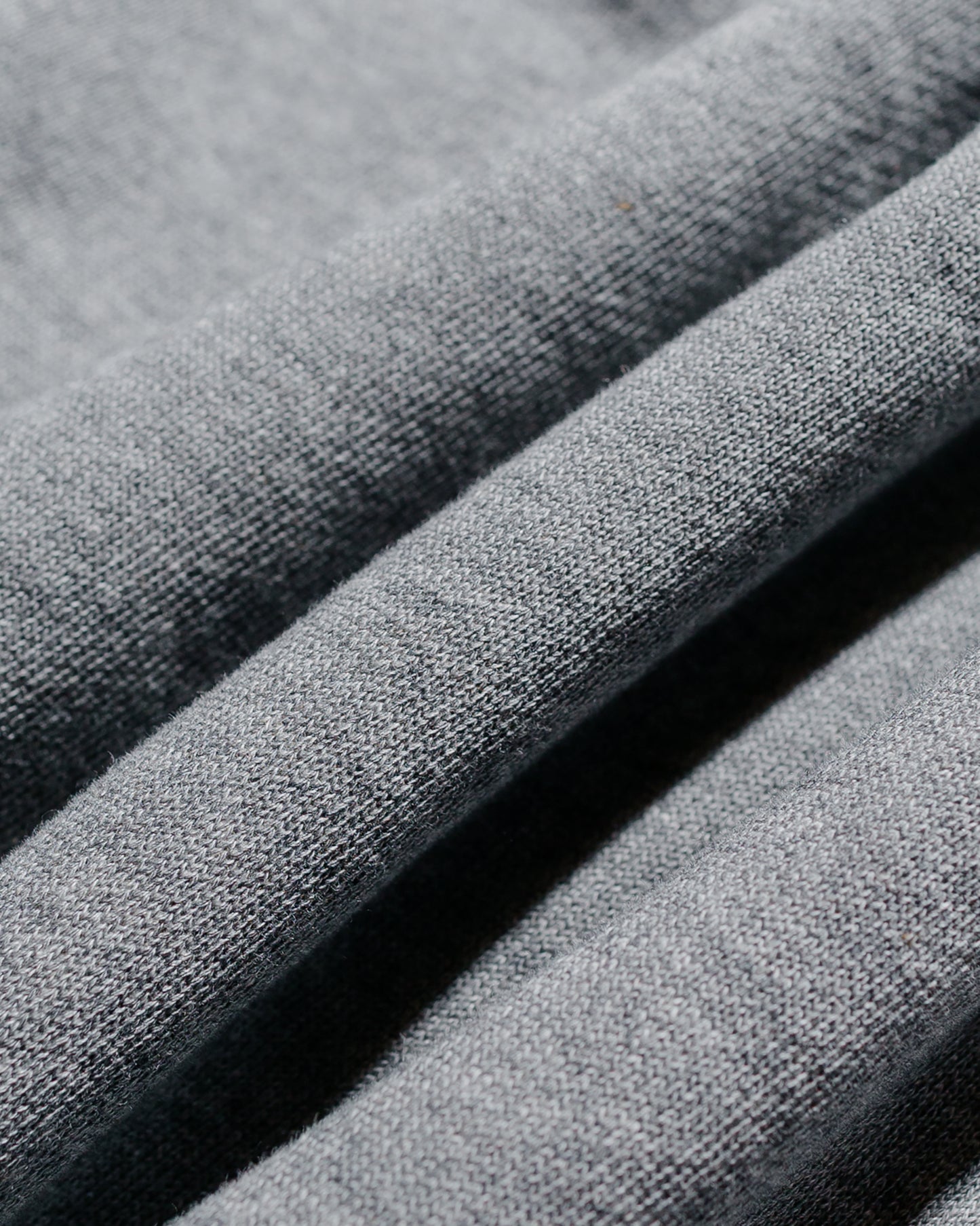 Merz B. Schwanen ZIPC01 Zip Collar Sweatshirt Grey Melange