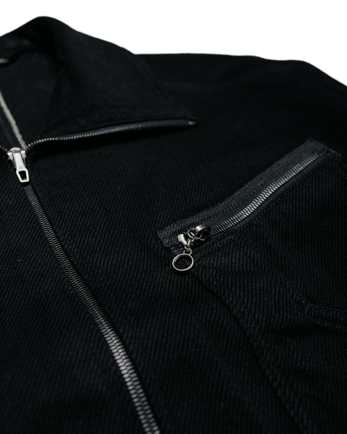 MotivMfg Denim Deck Jacket Tailorable Denim/Black