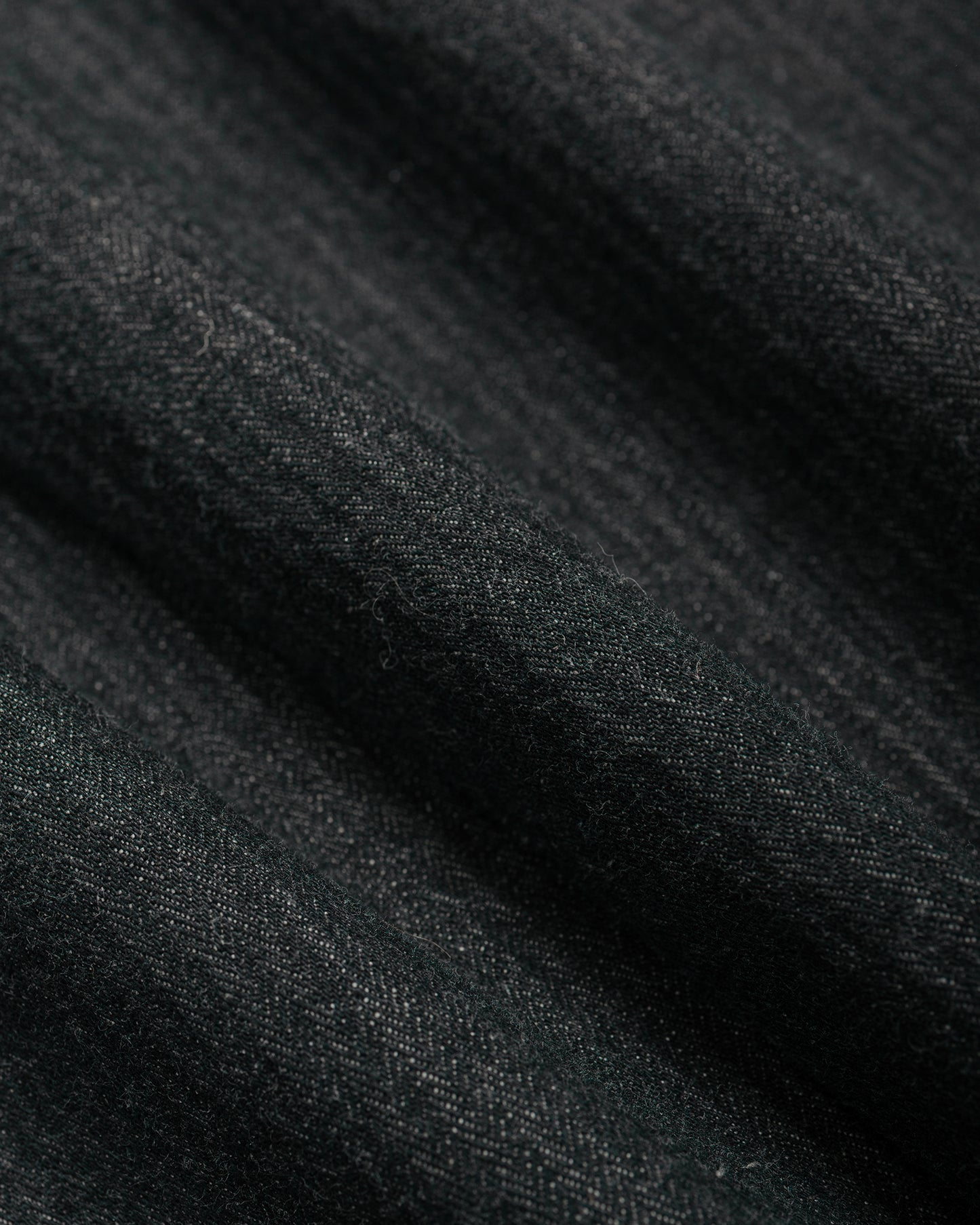 lost & found MotivMfg MotivMfg Doric Denim Trousers Original Herringbone Denim/Black