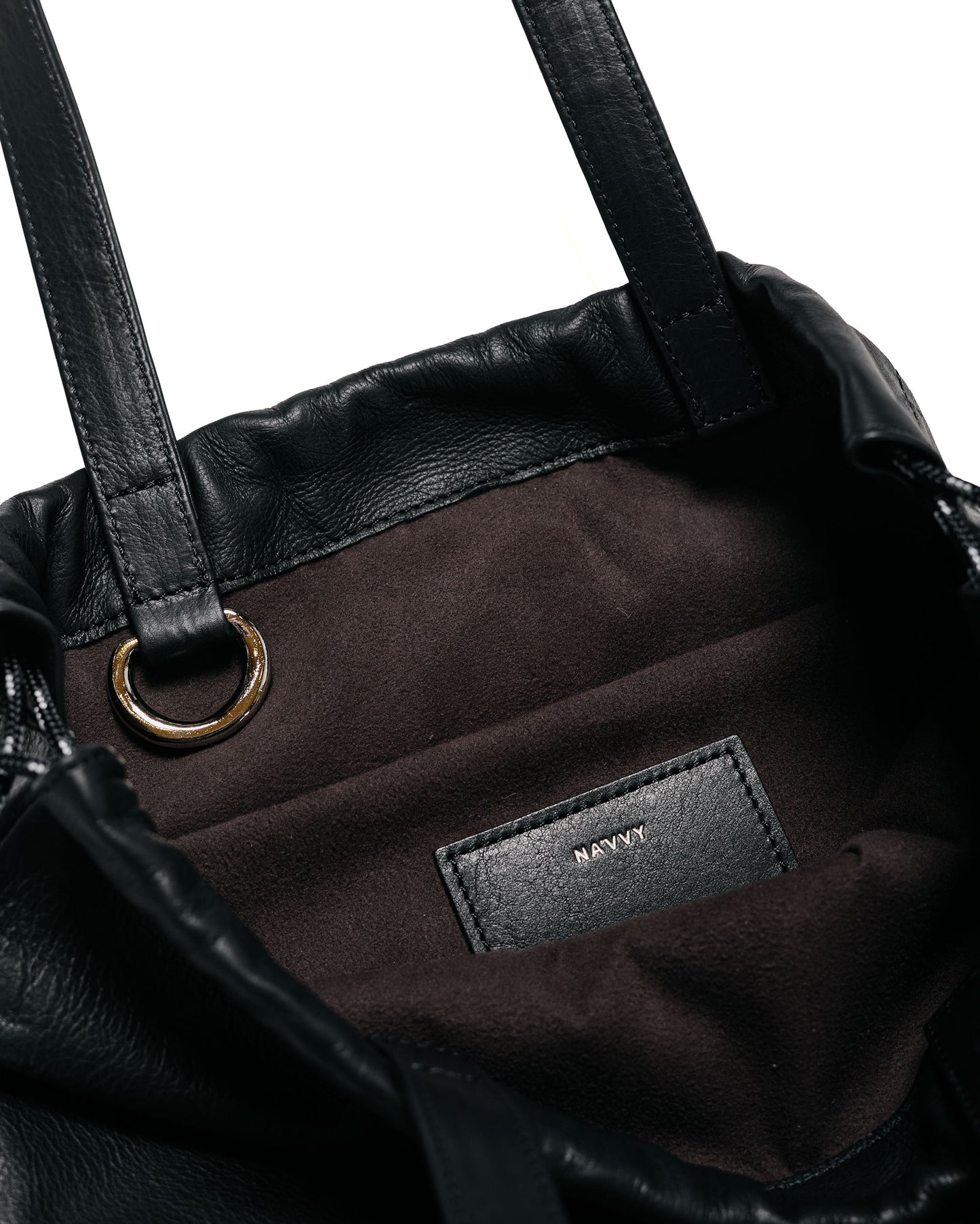 NA'VVY Ten Drawstring Bag Black