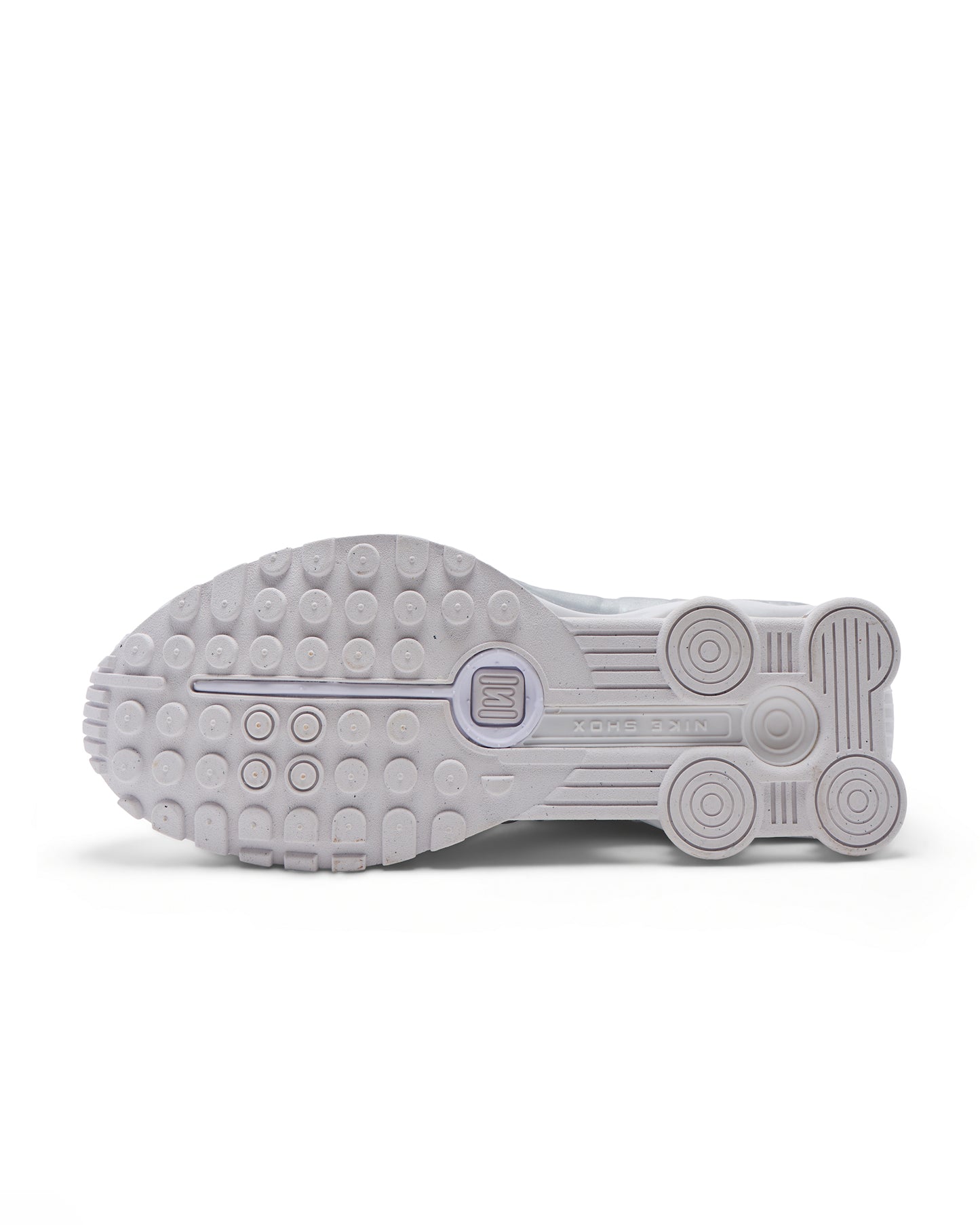 Nike Shox R4 White/Metallic Silver