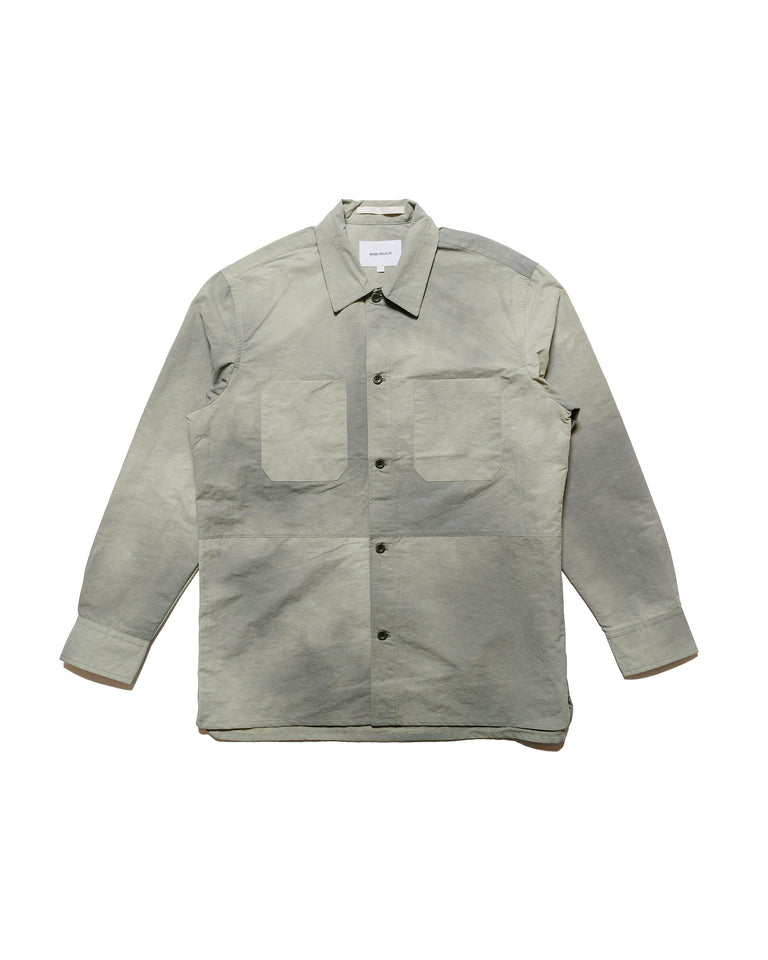 Norse Projects Ulrik Wave Dye Overshirt Clay
