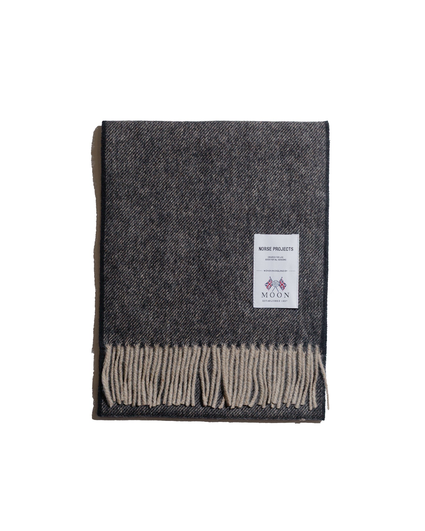 Norse Projects Moon Merino Lambswool Seal Brown