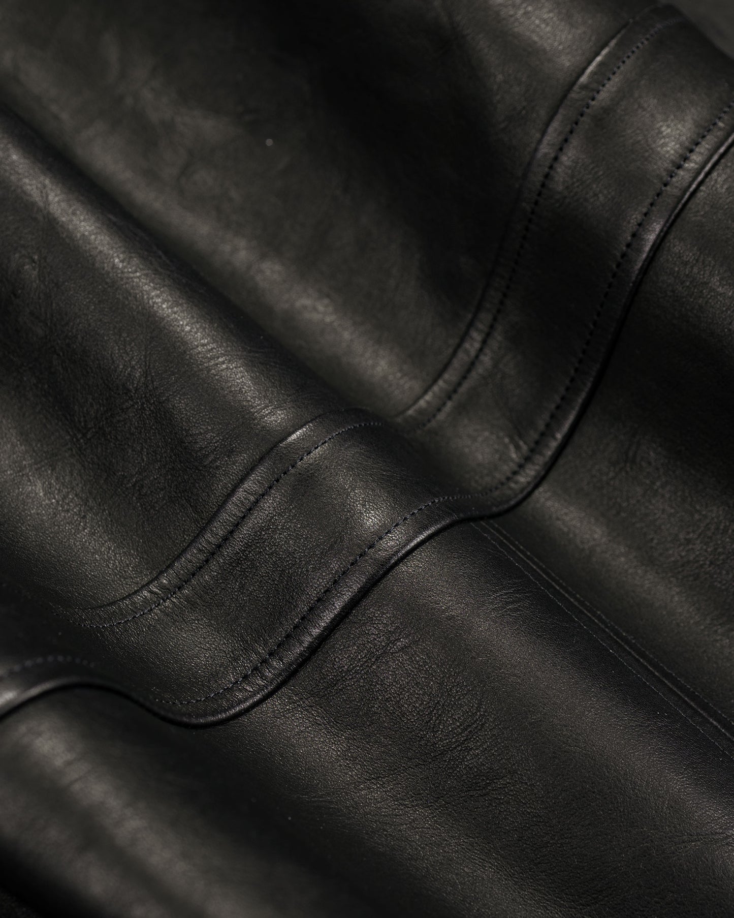 Old Joe Patina Horse-Hide Hercules Jacket Patina Black