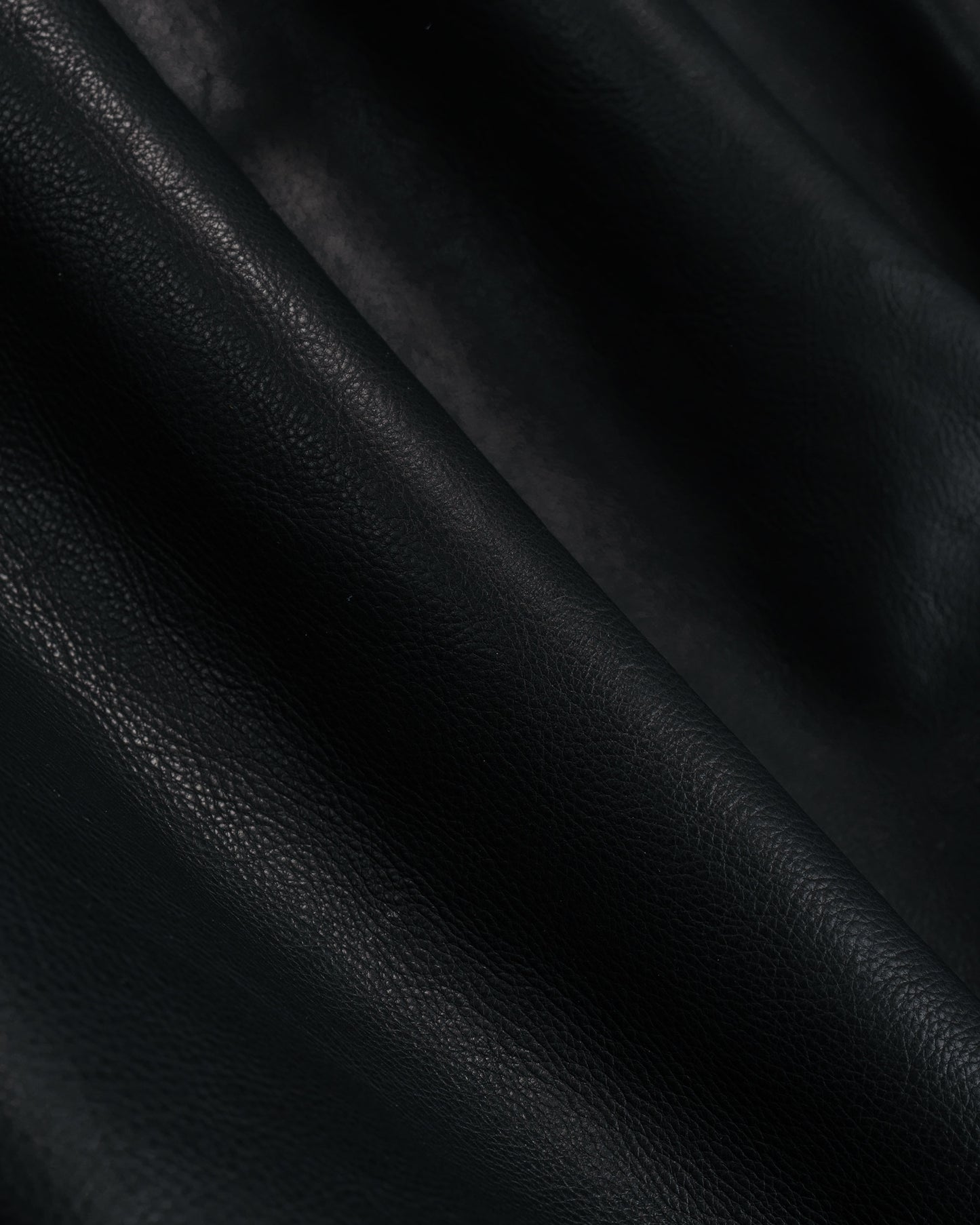 Old Joe Stunning Leather Vehicle Coat (Italian Calf) Onyx Black