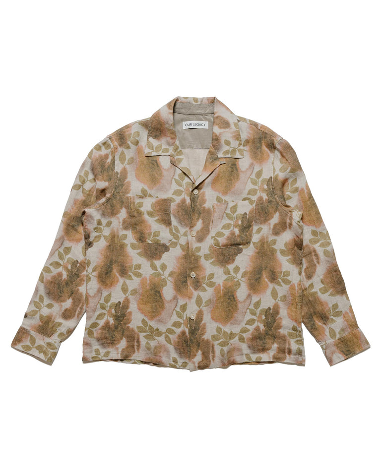 Our Legacy Heusen Shirt Minuo Flower Print