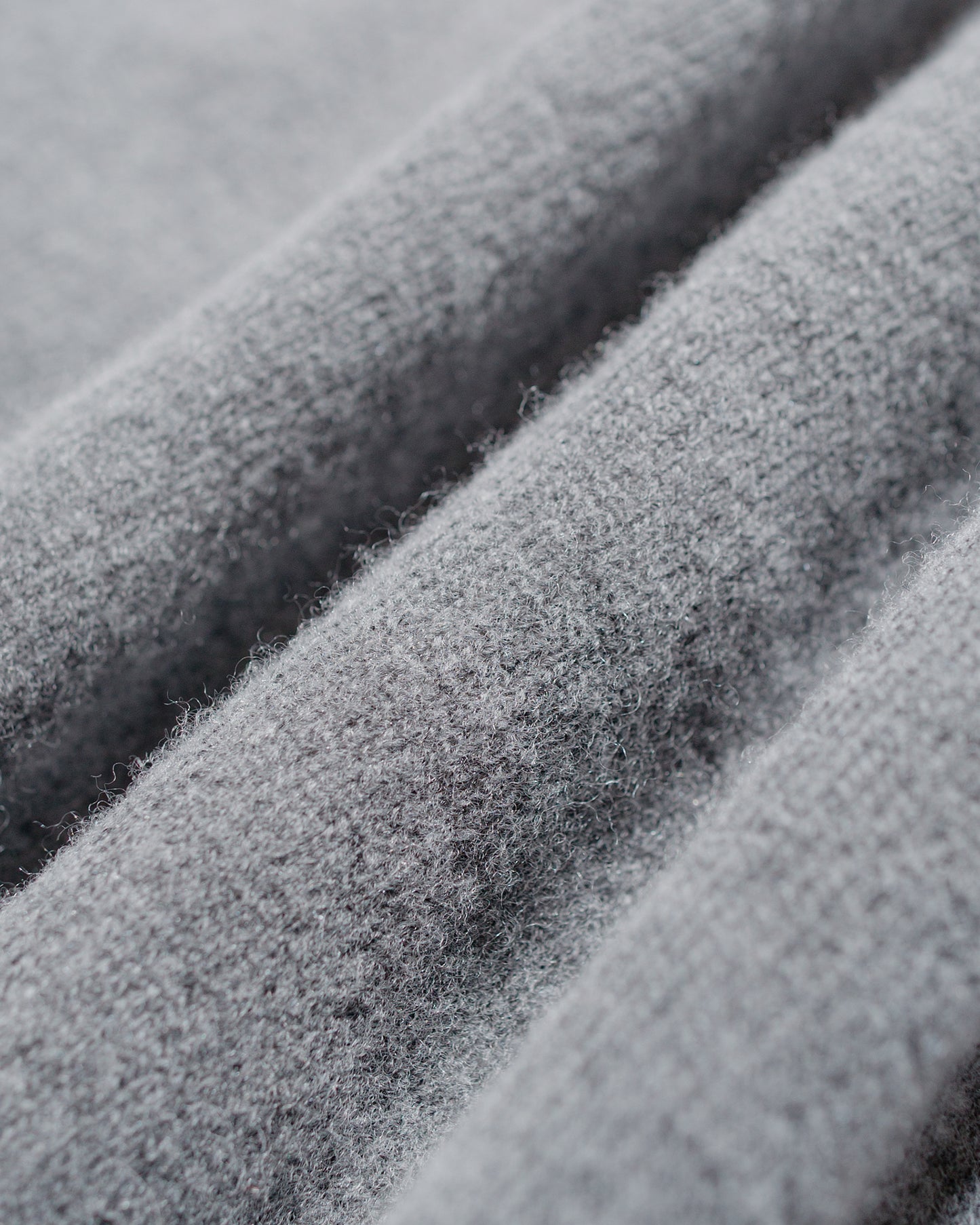 Our Legacy Parallel V-Neck Grey Spray Dye Cherub Wool