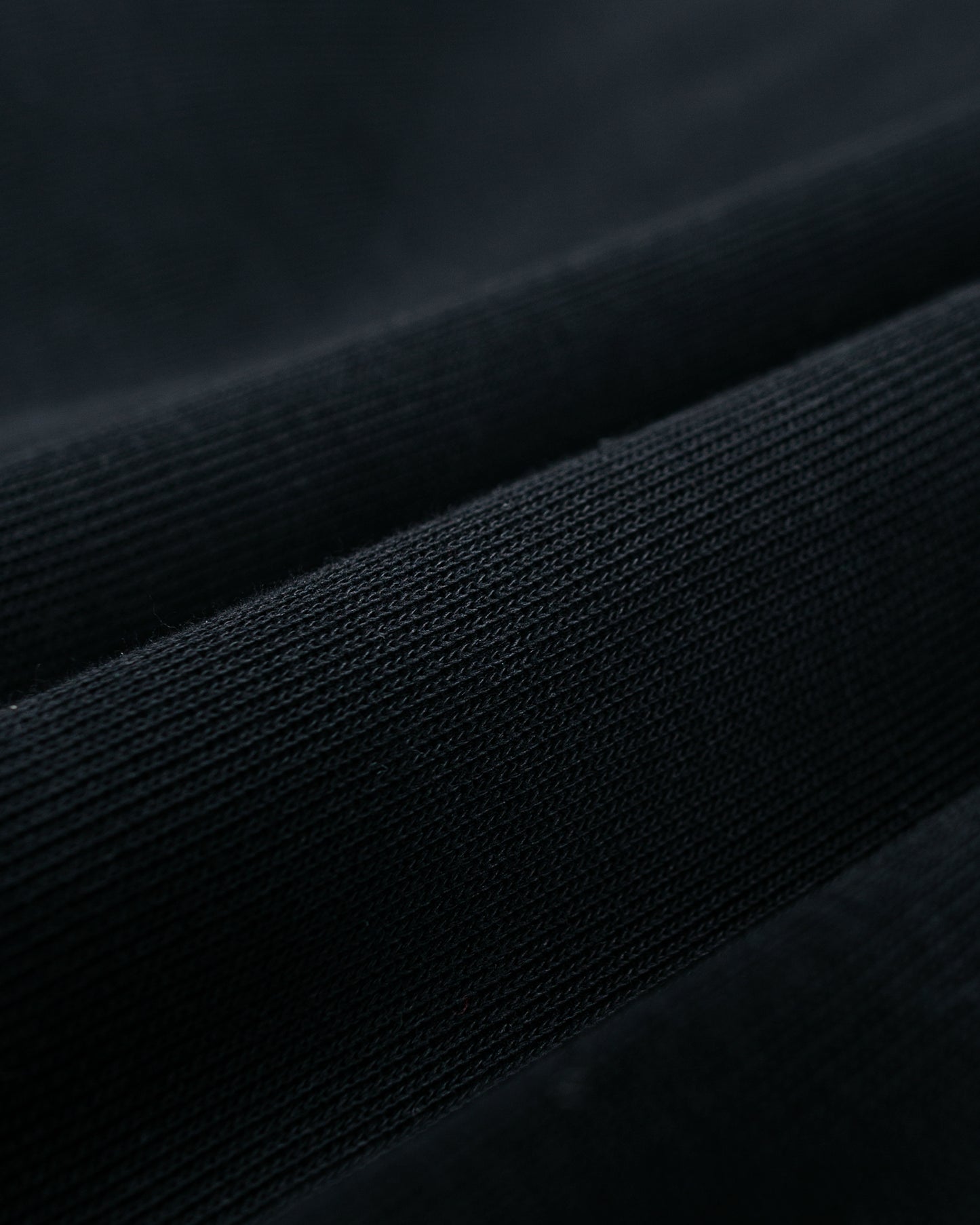 Our Legacy Shrunken Full Zip Black Athletic Rib