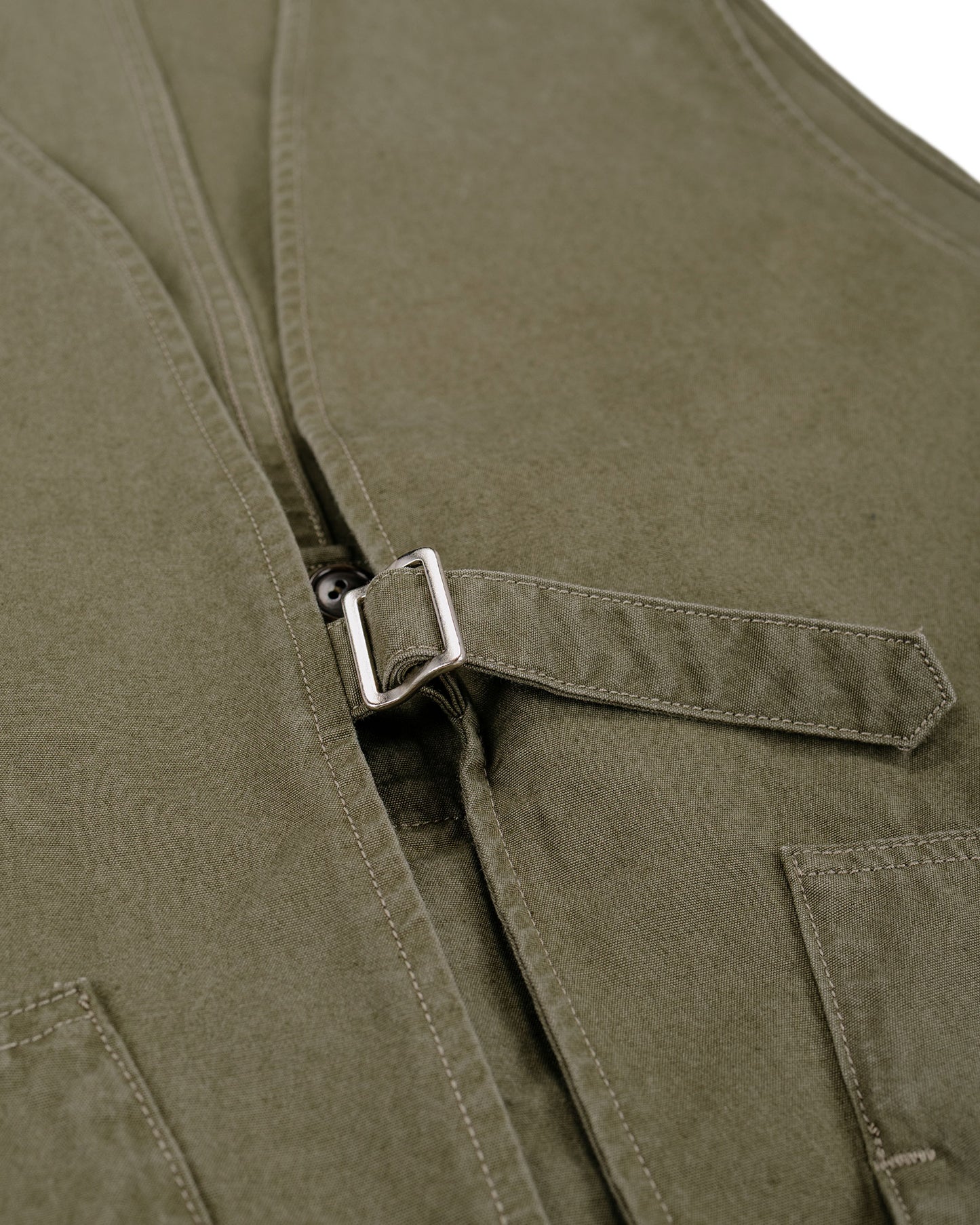 Phigvel Poplin Cloth Hunting Vest Faded Olive