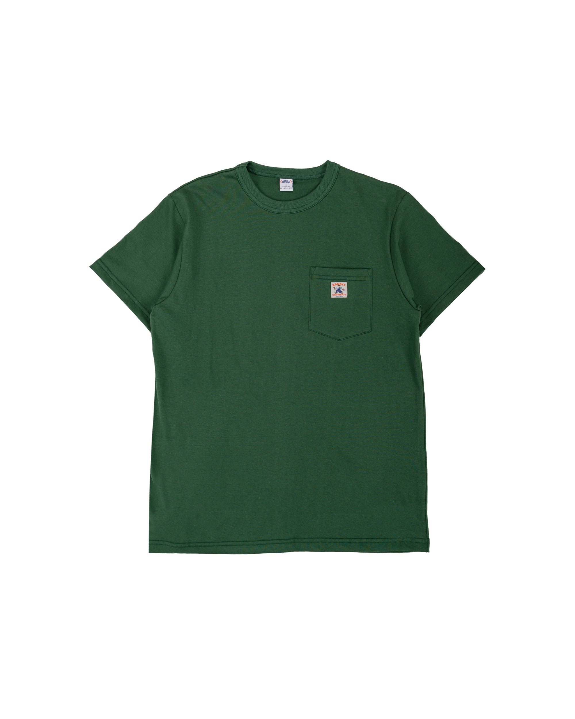 Randy's Garments Pocket Tee Dark Green