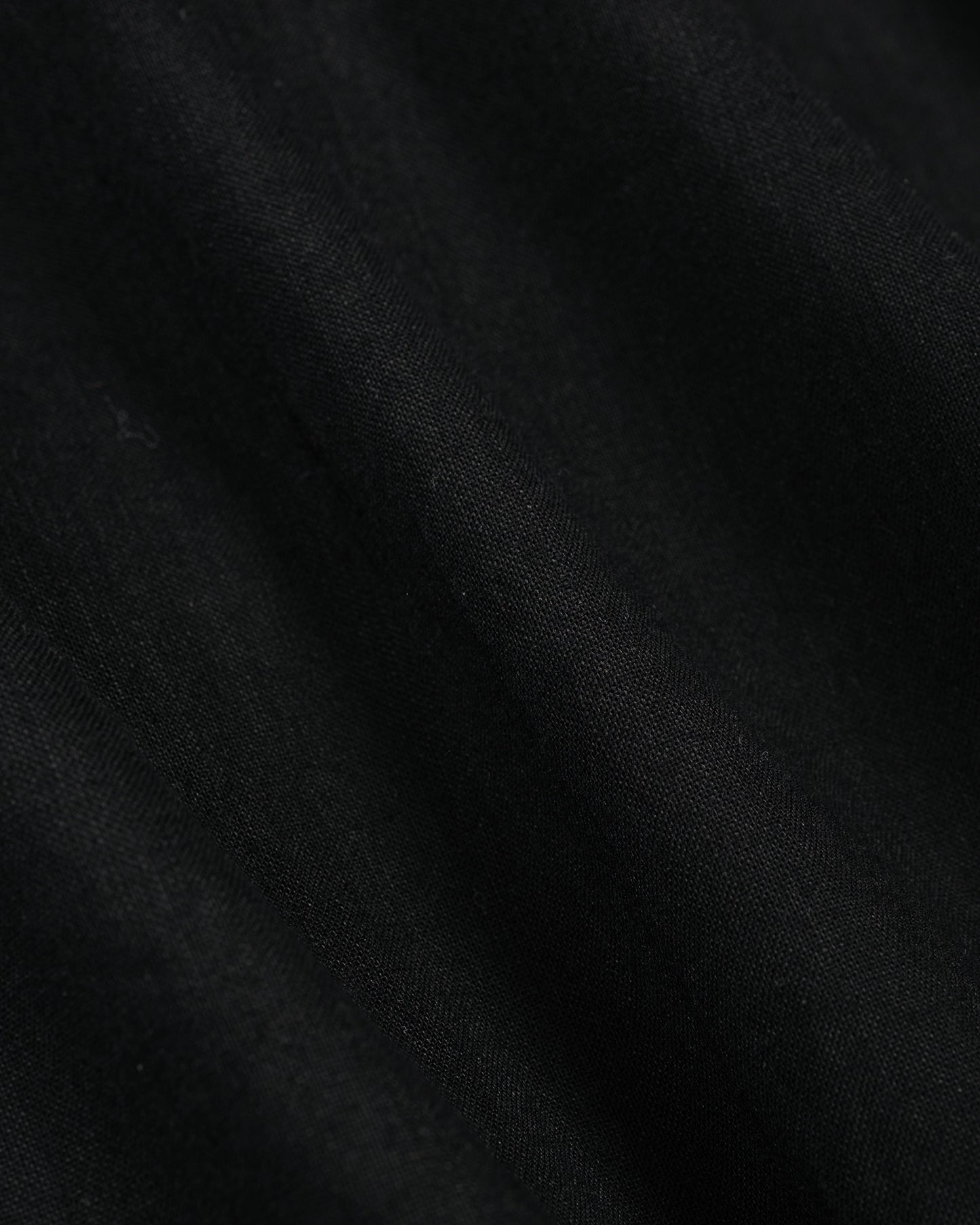 Sage de Cret LI/CO/WO Washed Lawn Cloth Work Shirt Jacket Black