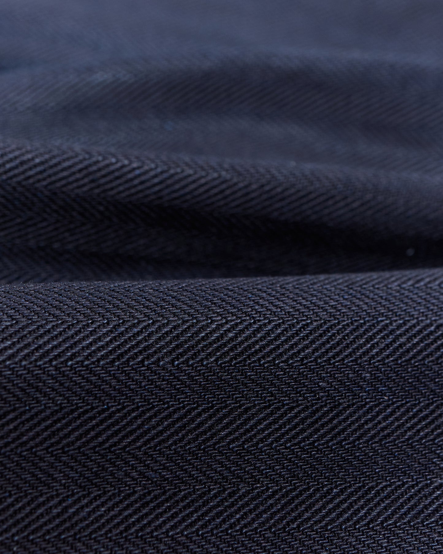 Sassafras D Scoop Pants Herringbone Indigo/Black