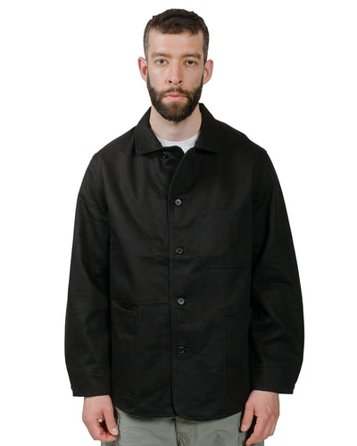 Sassafras Sprayer Jacket 13.7oz Drill Black