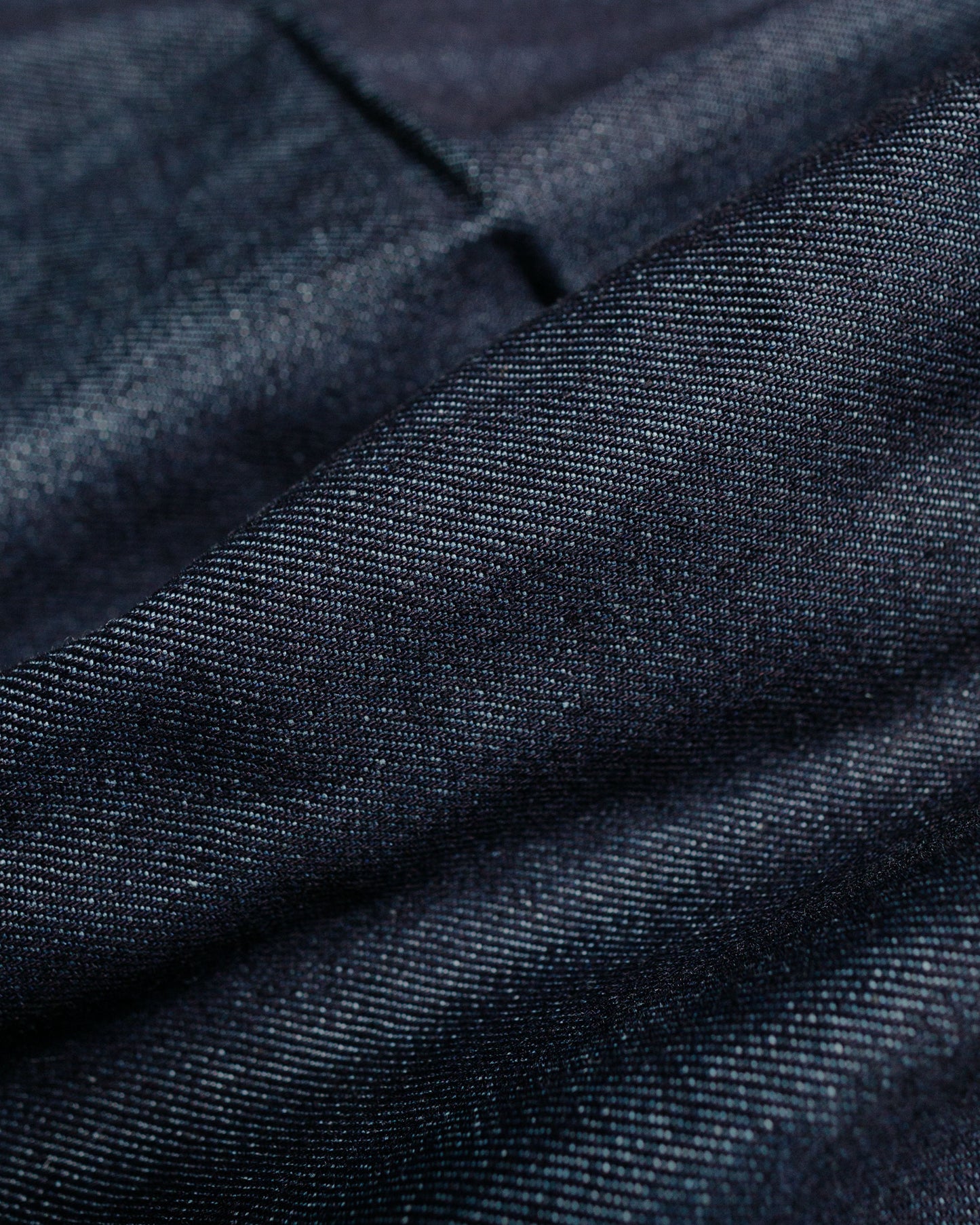 Sassafras T.P. Landscaper Pants 13oz Slab Denim Indigo fabric