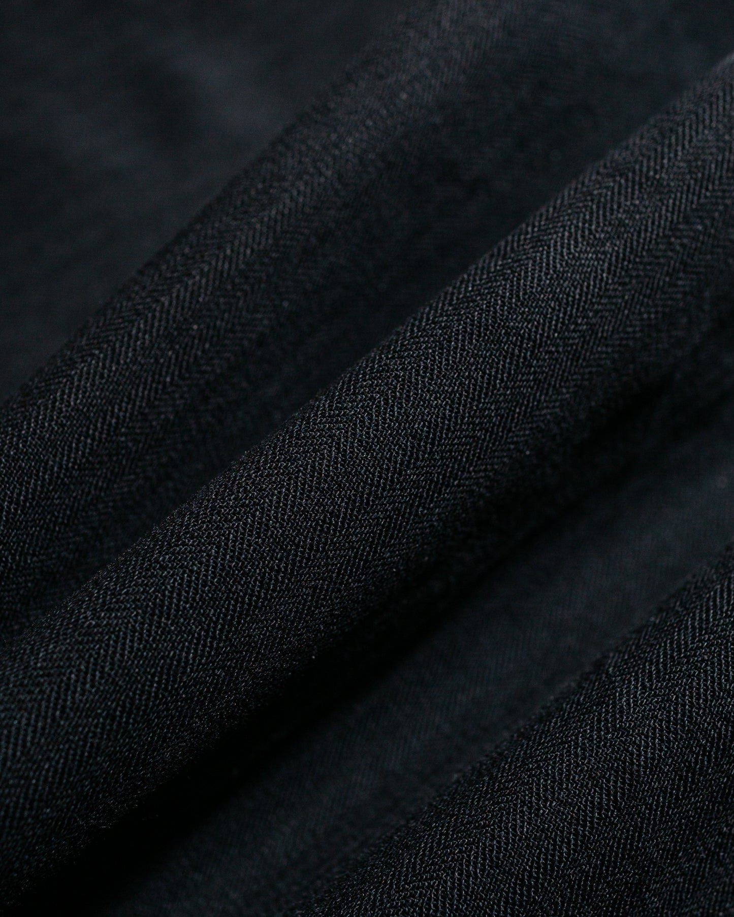 Sassafras Weeds Digger Shirt 6.5oz Herringbone Denim Black