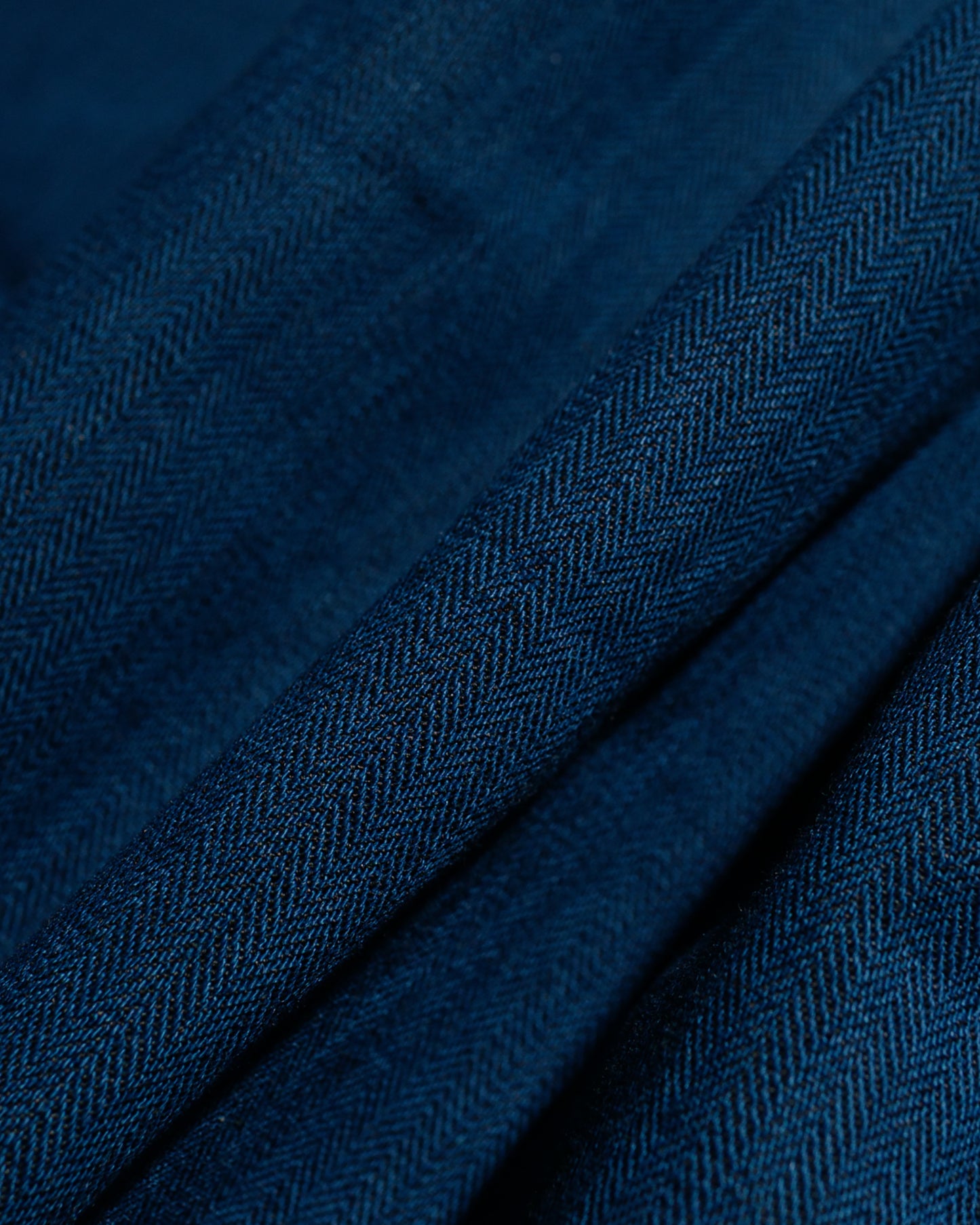 Sassafras Weeds Digger Shirt 6.5oz Herringbone Denim Indigo