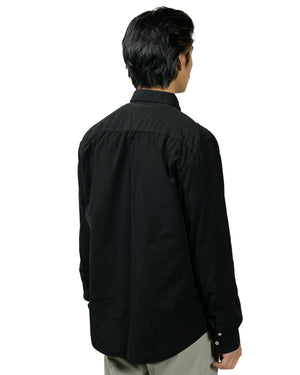 Save Khaki United Poplin Standard Shirt Black model back
