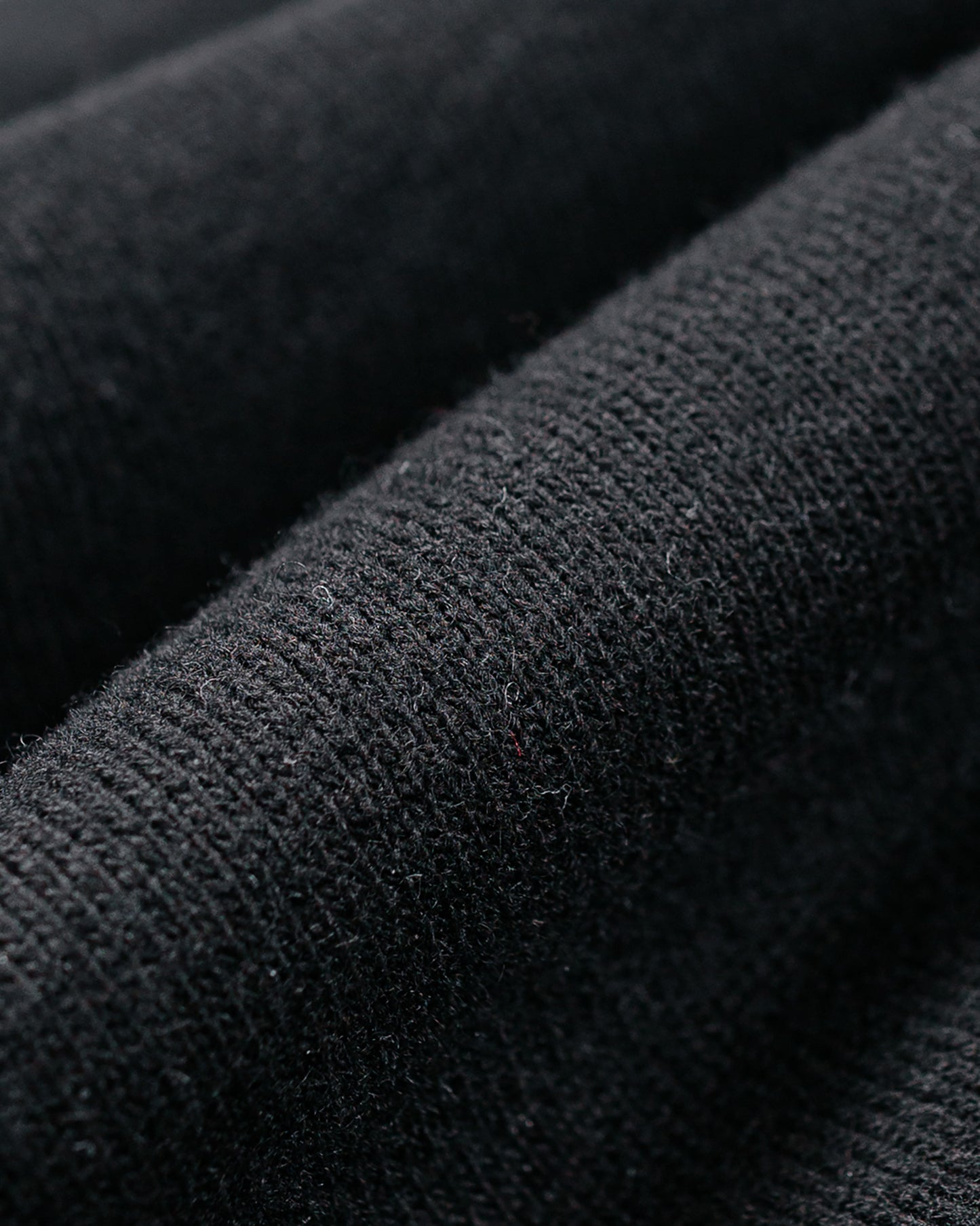 Stüssy Brass Zip Knit Hood Black