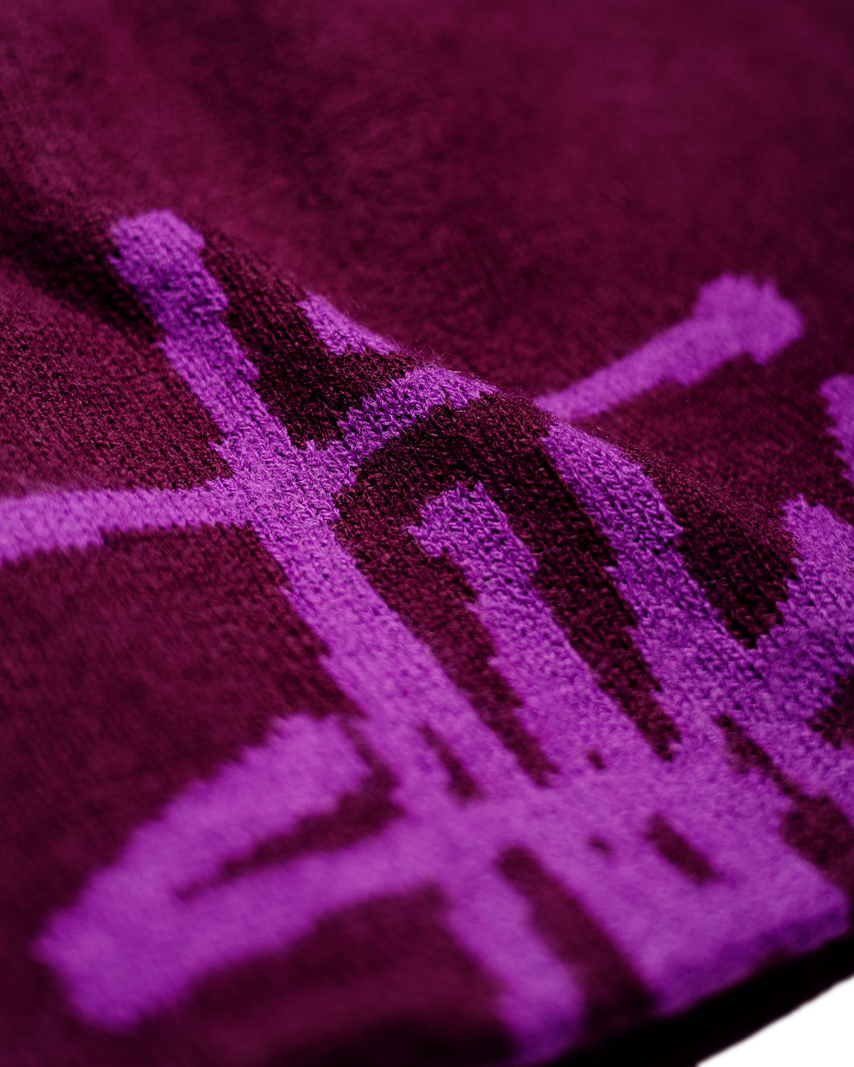 Stüssy Brushed Out Basic Skullcap Plum