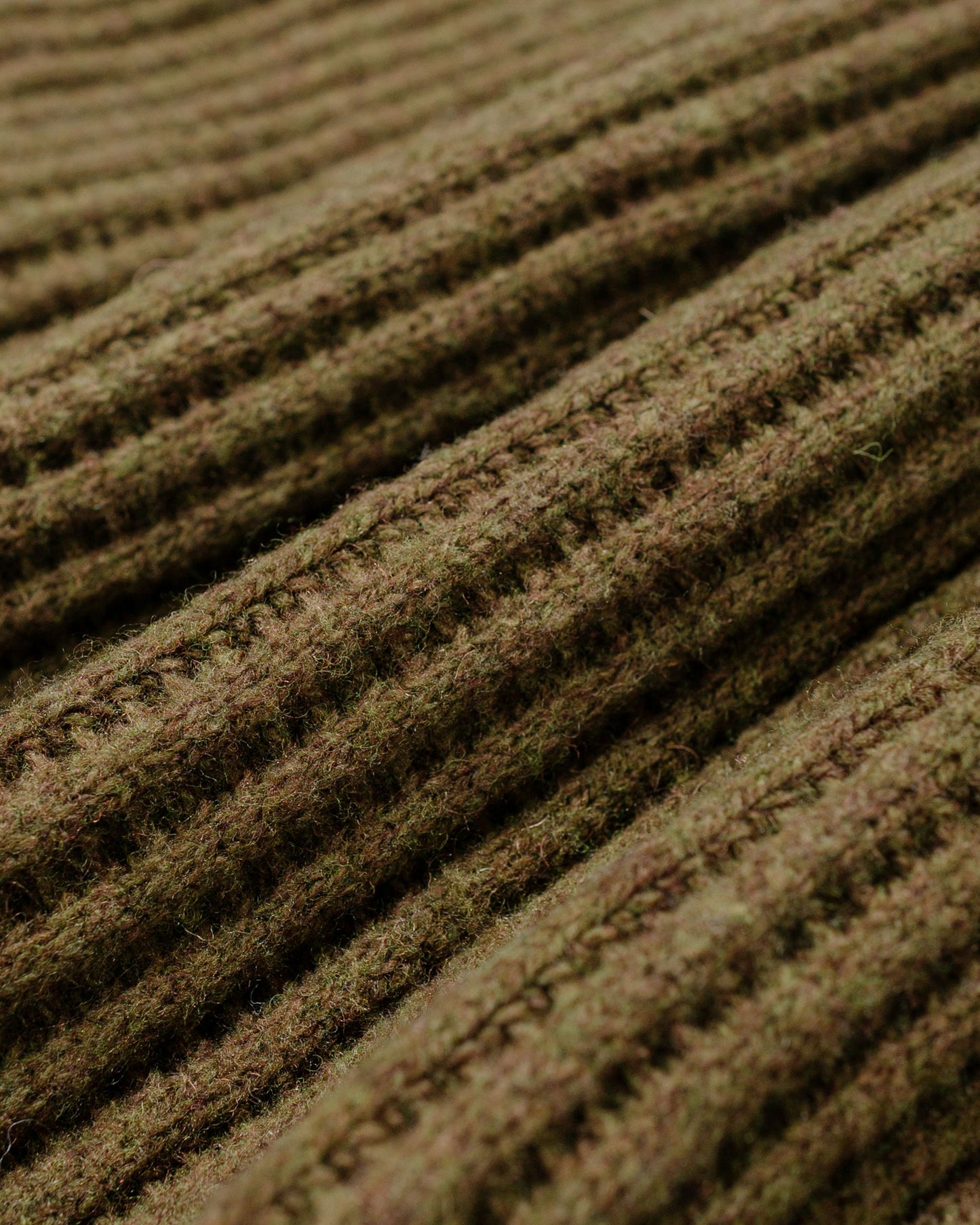 Stüssy Military Patch Zip Sweater Green