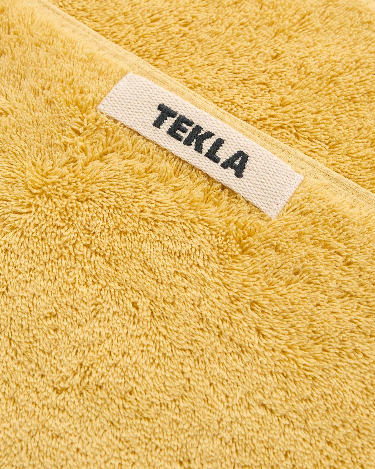 lost & found TEKLA Tekla Terry Hand Towel Ochre