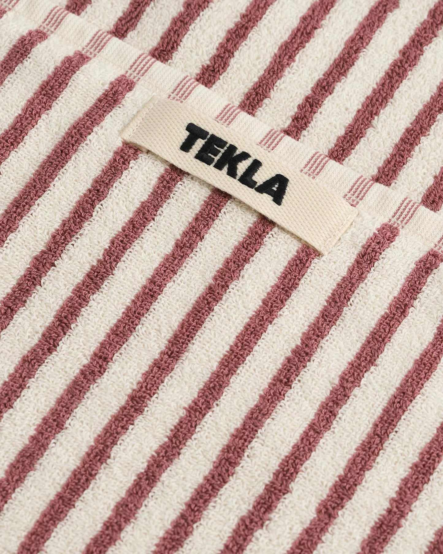 lost & found TEKLA Tekla Terry Hand Towel Ripple Stripes