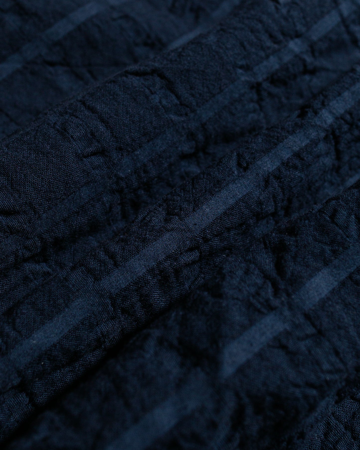 Tender Type 469 Short Sleeve Flipped Collar Shirt Airbag Cambric Hadal Blue