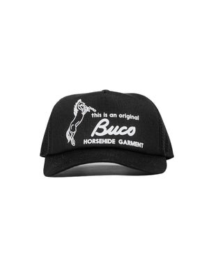 The Real McCoy's BA23004 Buco Mesh Cap / This Is An Original Buco Black