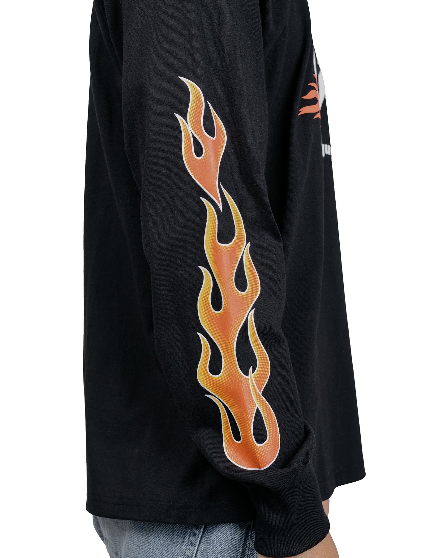 The Real McCoy's BC26005 BUCO LS Tee Chiefs BlackRed