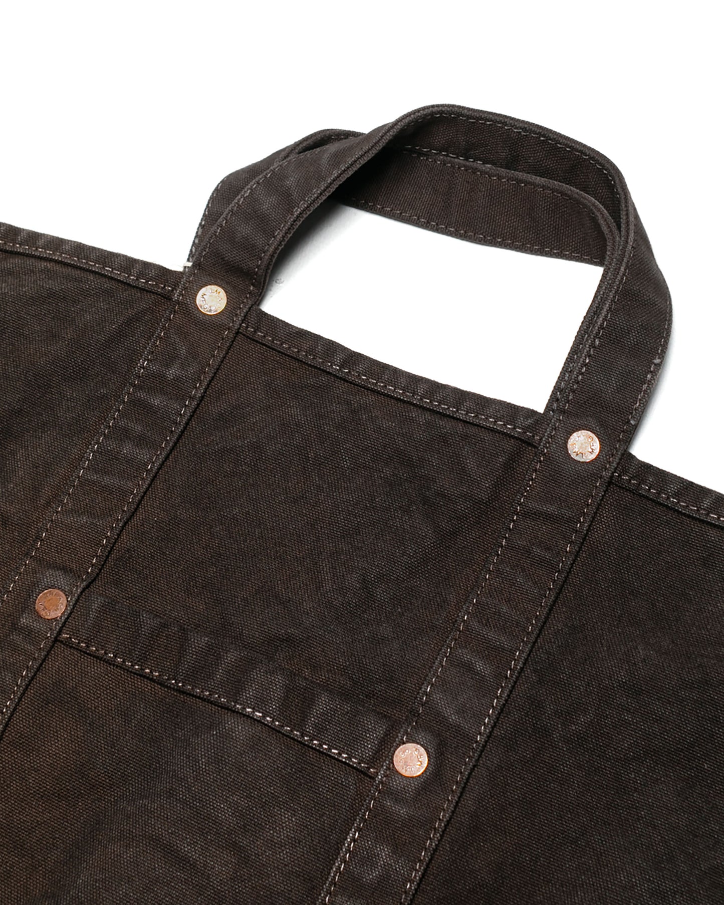 lost & found The Real McCoy's The Real McCoy's MA22010 Coal Tote (Over-Dyed) Chale