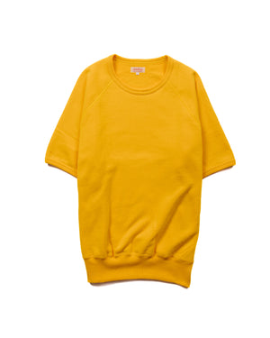 The Real McCoy’s MC20005 9oz. Loopwheel S/S Sweatshirt Yellow