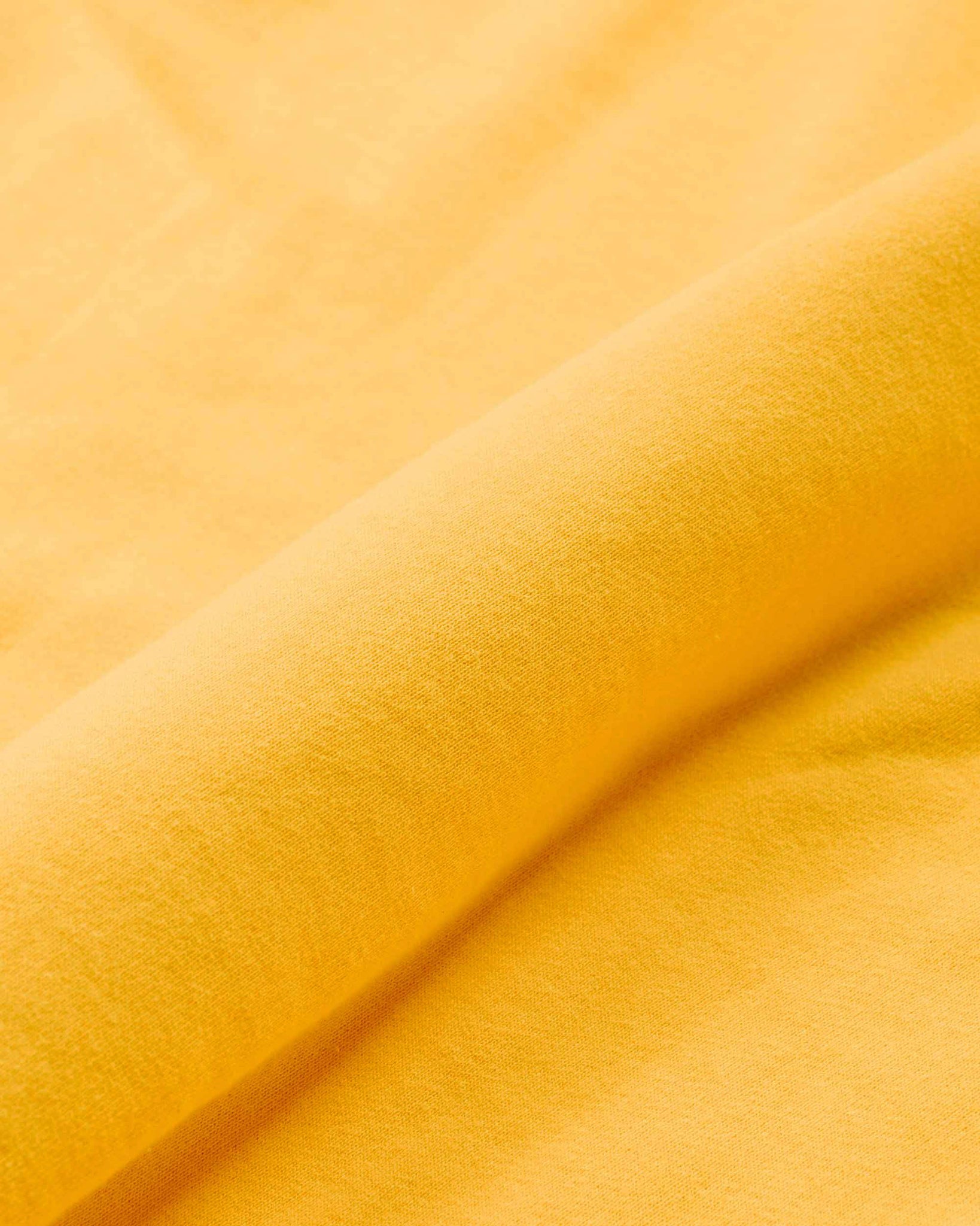 The Real McCoy's MC21018 9oz. Loopwheel Raglan Sleeve Sweatshirt Yellow Fabric