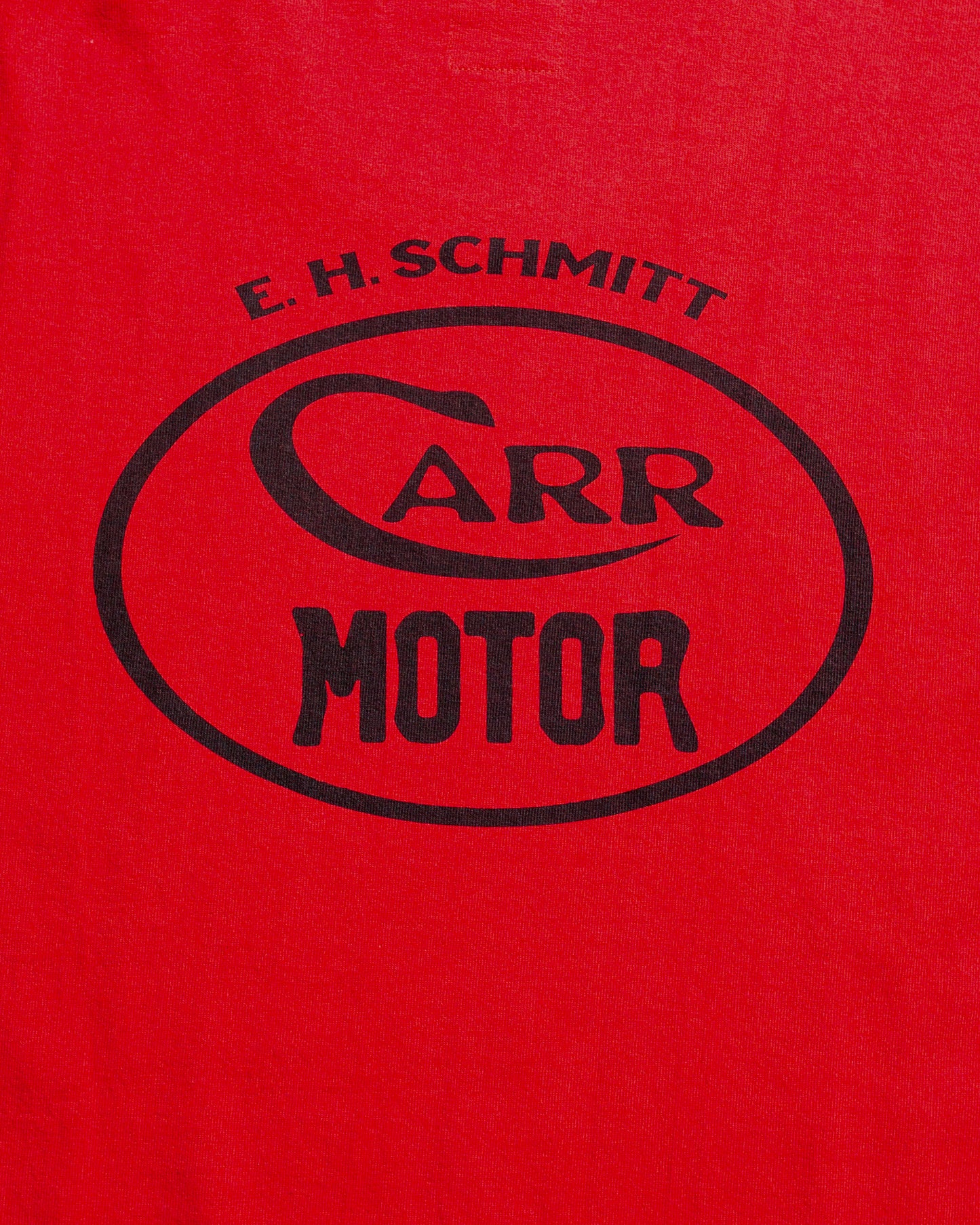 The Real McCoy's MC25016 Joe McCoy Tee / Whiz Gunner Red/Black