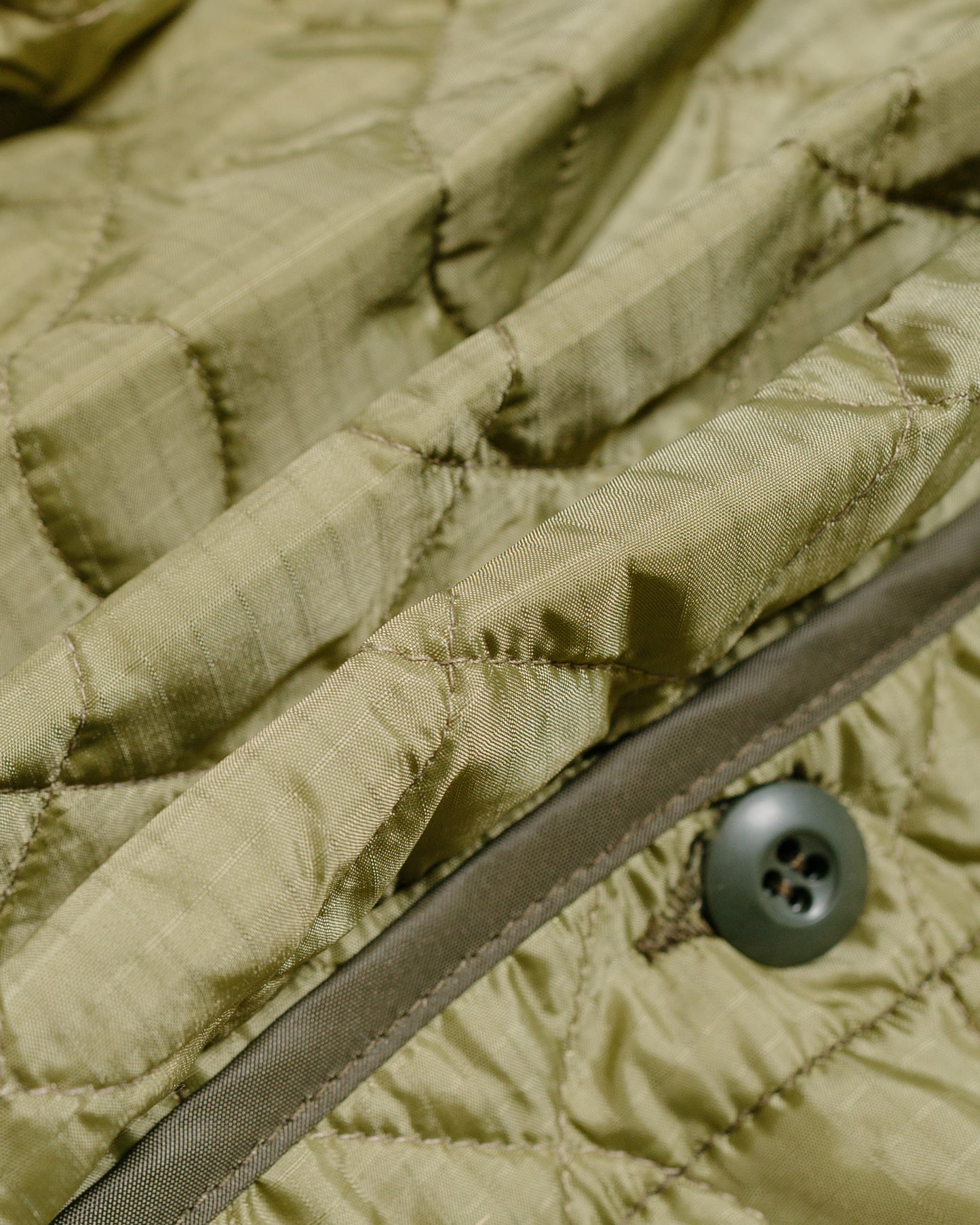 The Real McCoy's MJ21112 Liner, Coat, Man's Field, M-65 Olive fabric